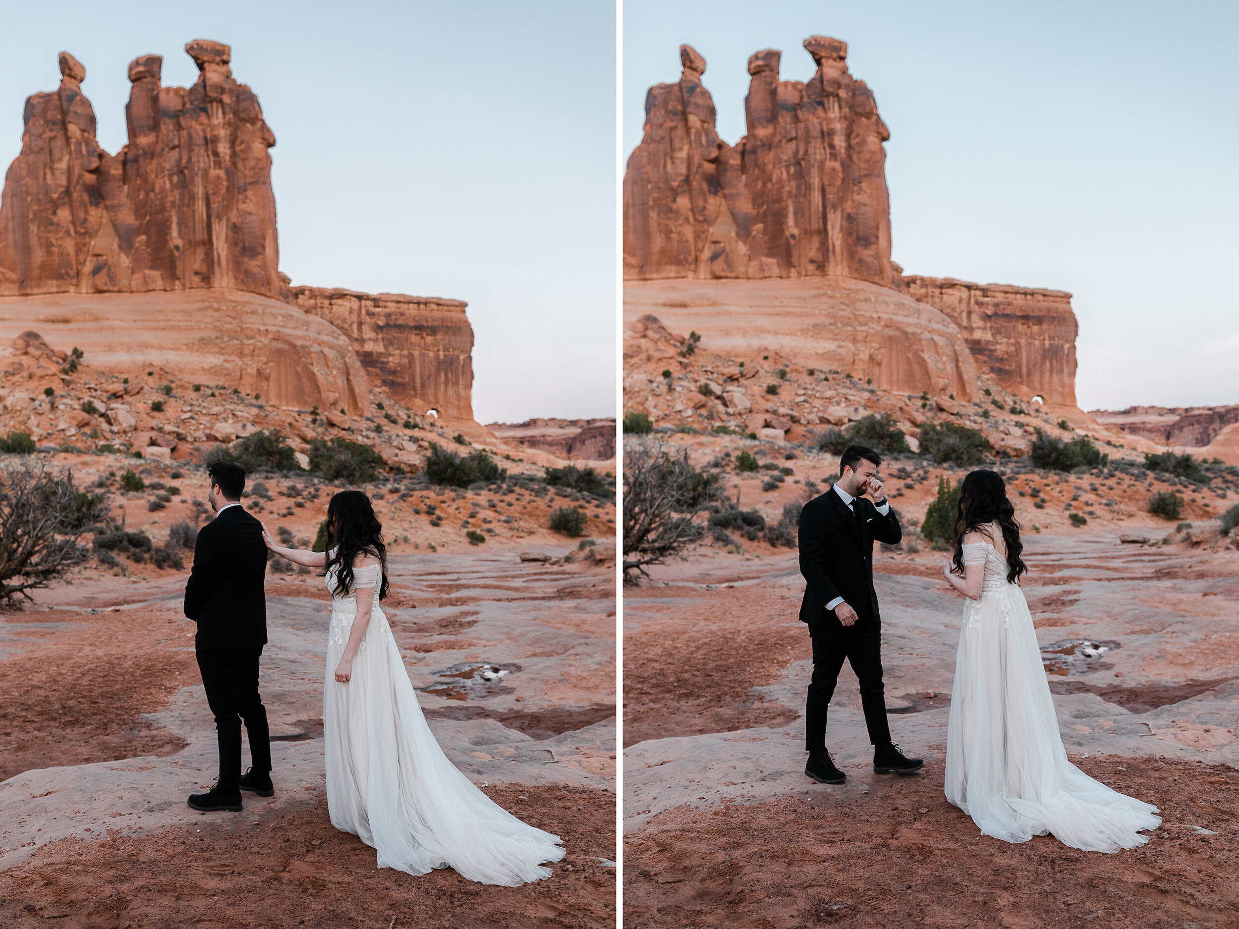 Moab Utah Elopement | Wedding in Arches National Park | The Hearnes Photography