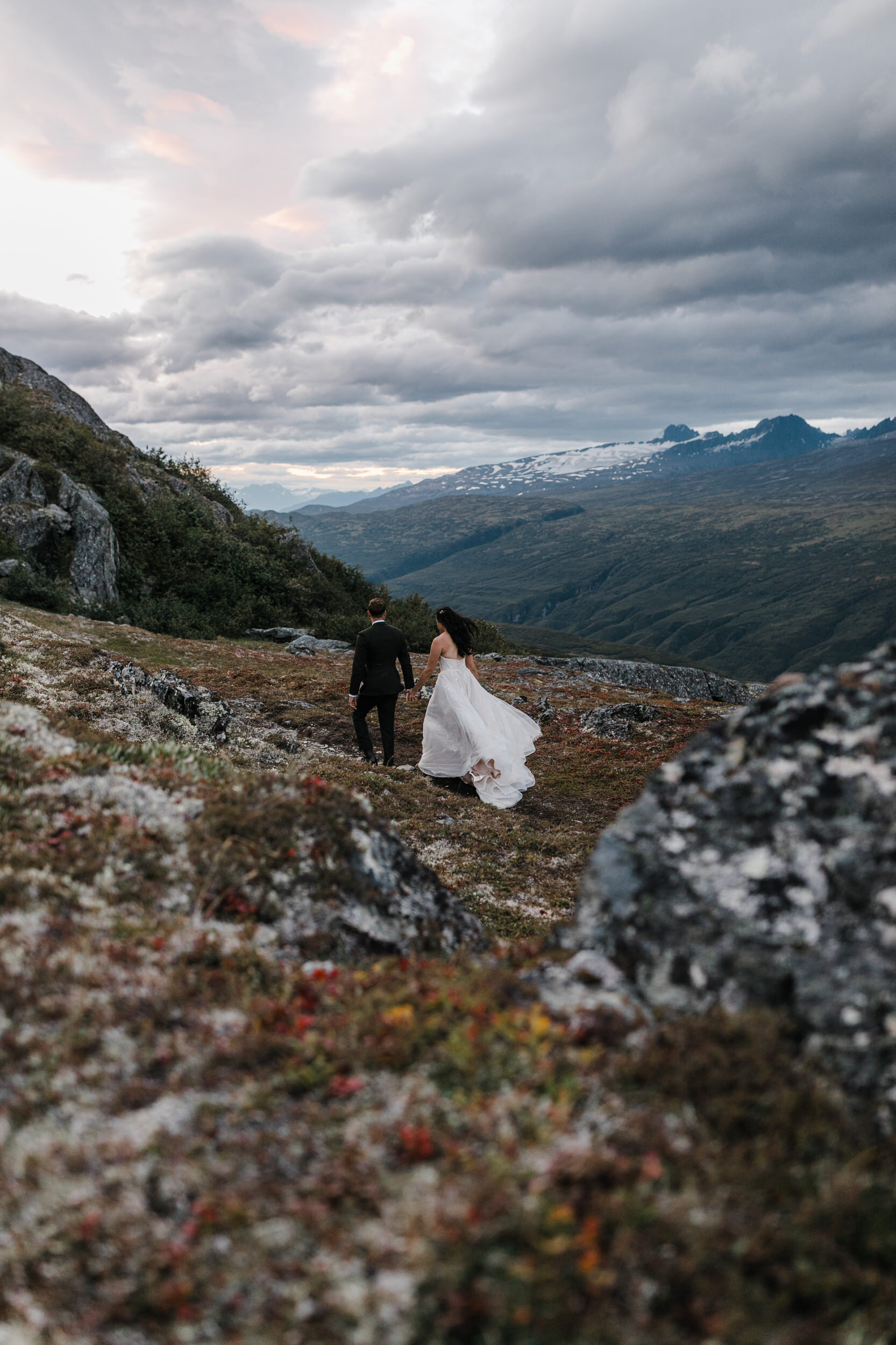 Alaska Elopement on top of a Mountain | Best of 2020, Our Favorite Wedding Photos of the Year | The Hearnes Adventure Wedding Photography