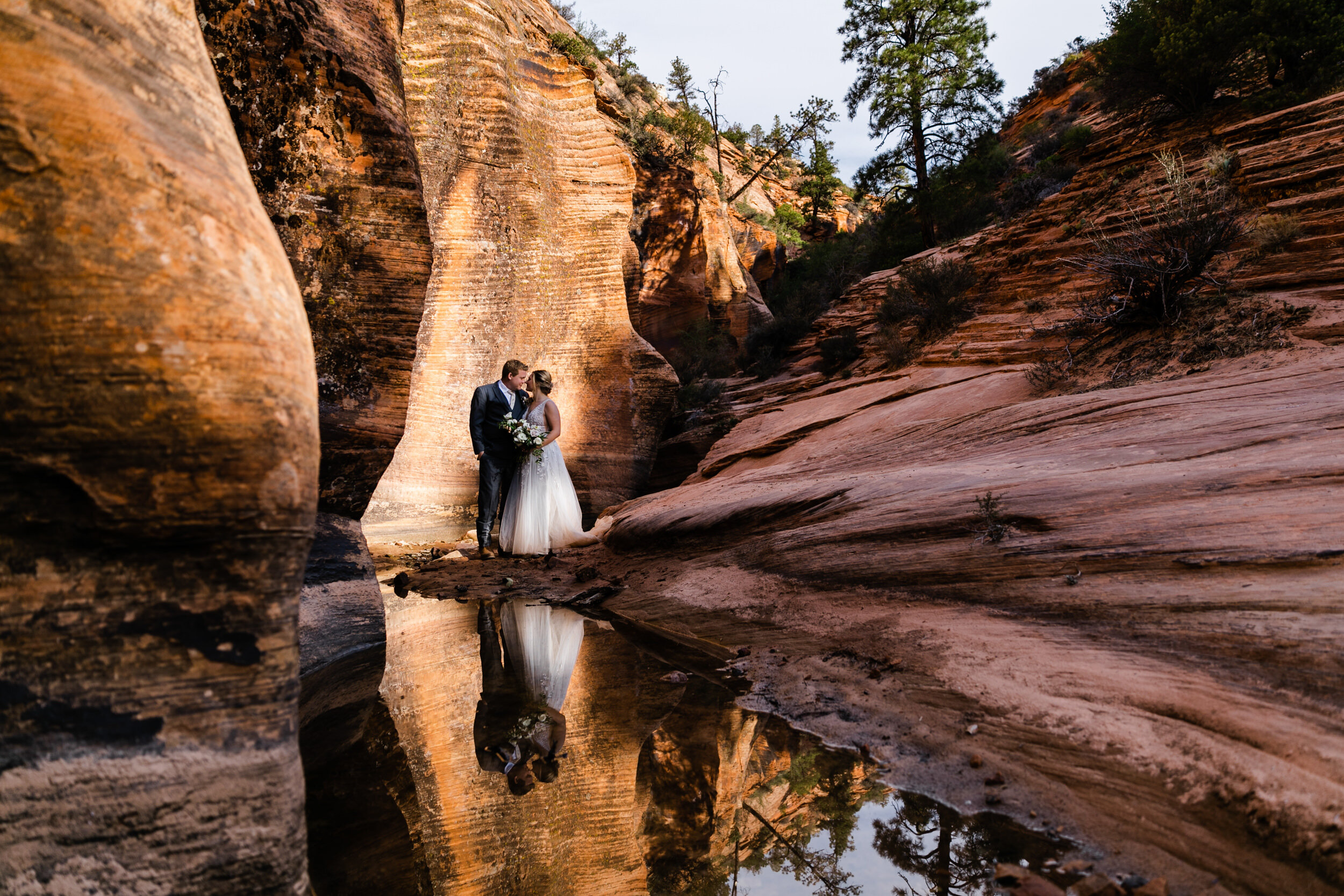 Zion Utah Elopement | National Park Wedding Inspiration | The Hearnes Photography