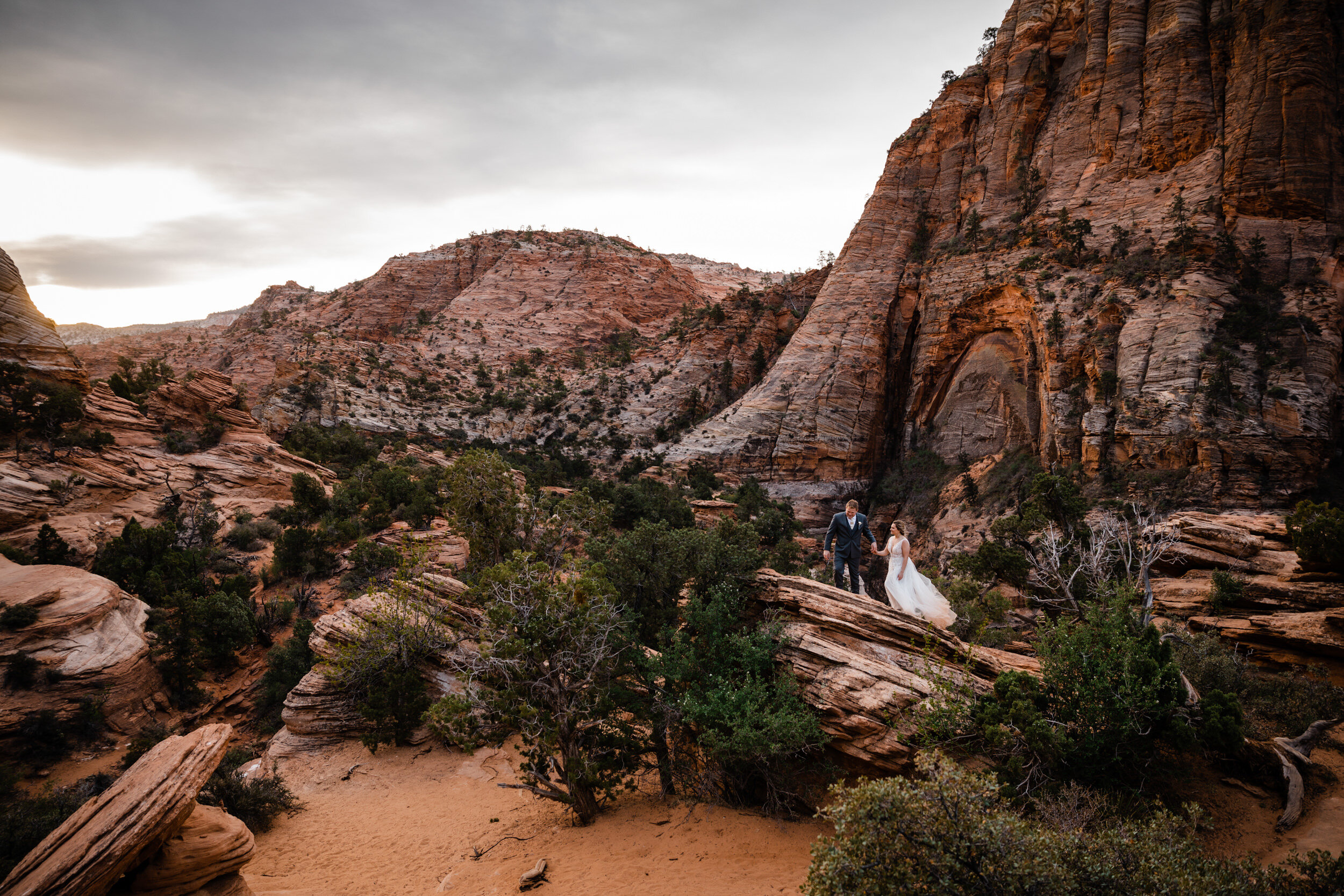 Intimate Zion Elopement | Nature Wedding | The Hearnes Photography