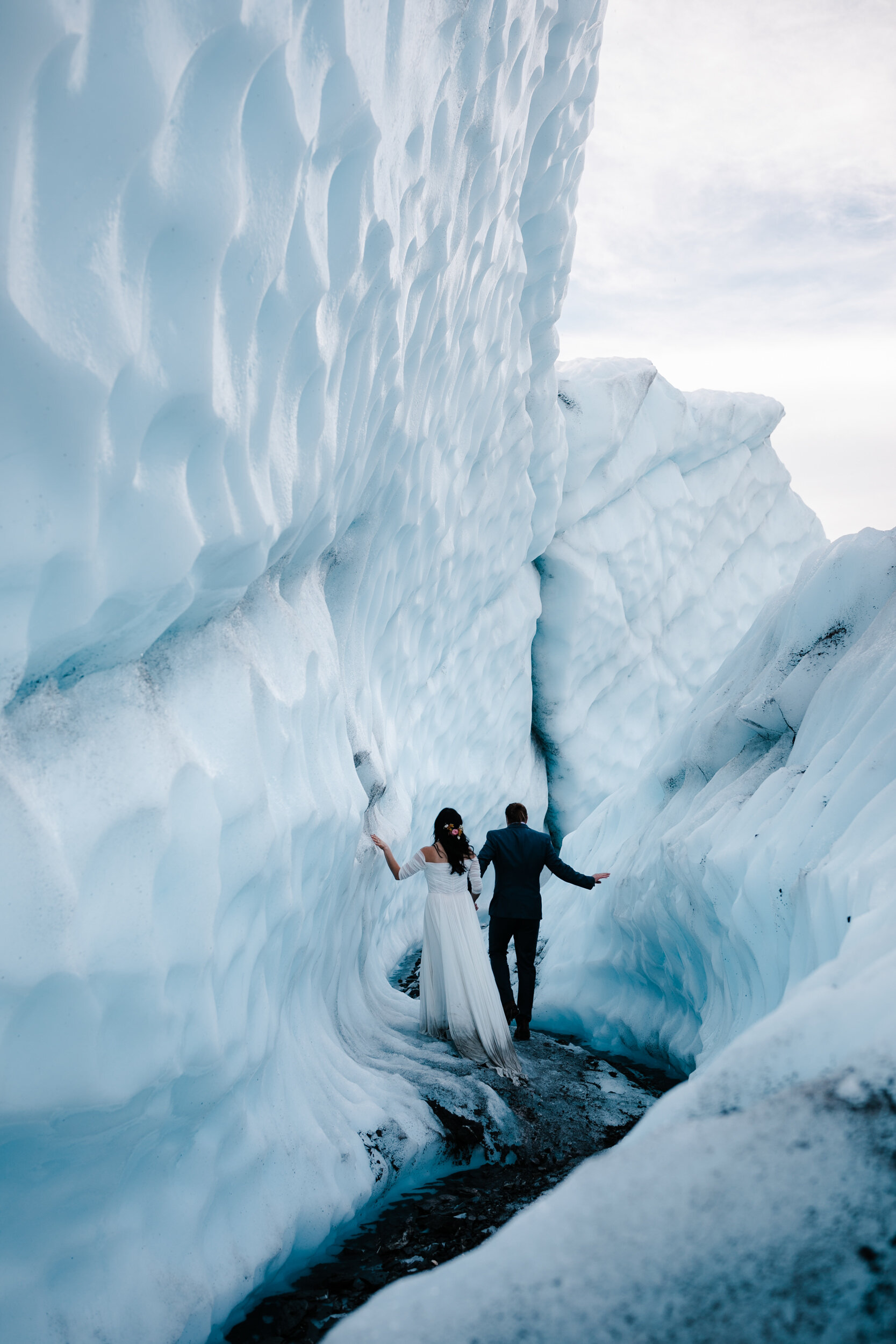Alaska Elopement | Adventure Wedding on a Glacier | The Hearnes Photography