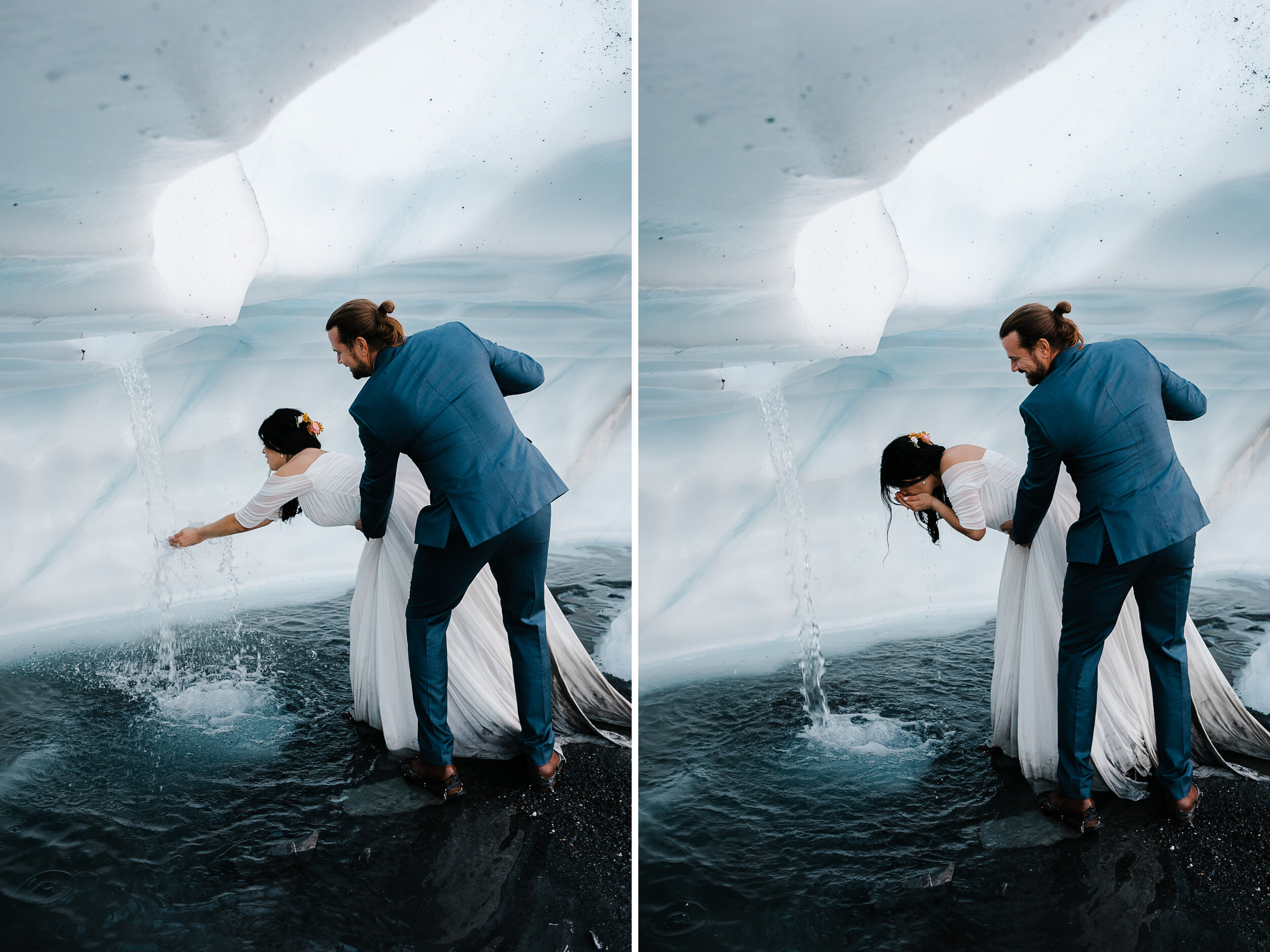 Alaska Elopement | Adventure Wedding on a Glacier | The Hearnes Photography