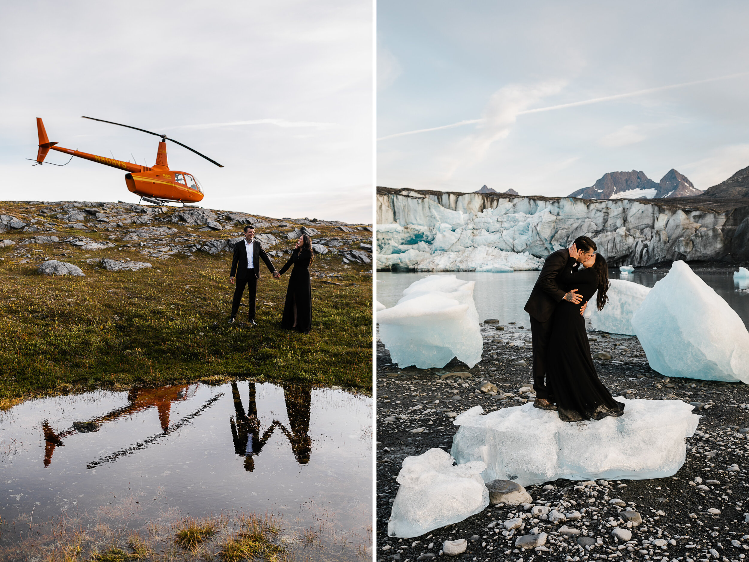 Alaska Adventure Session | Alpine Tundra by Helicopter | The Hearnes Photography