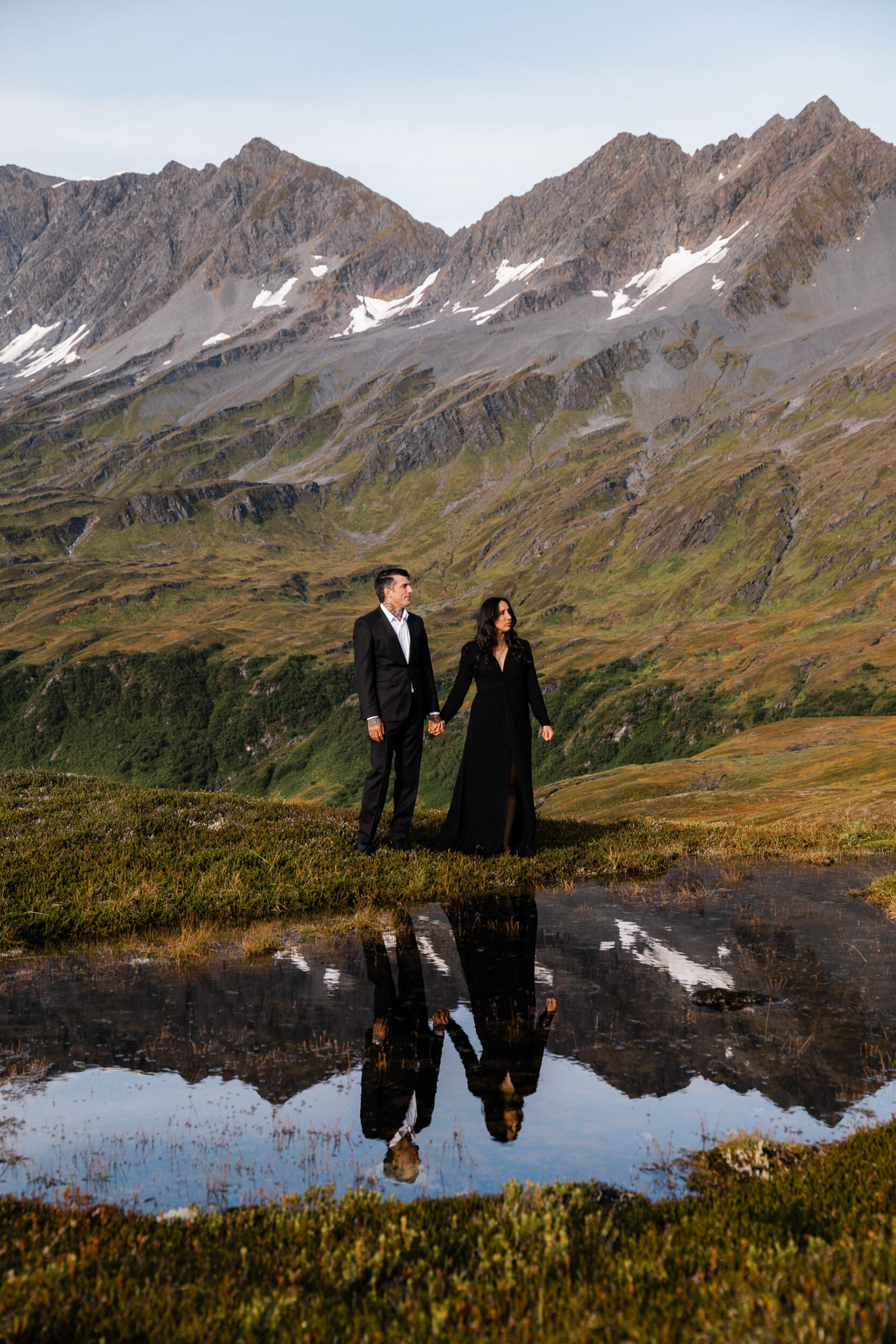 Alaska Engagement | Alpine Tundra | The Hearnes Photography