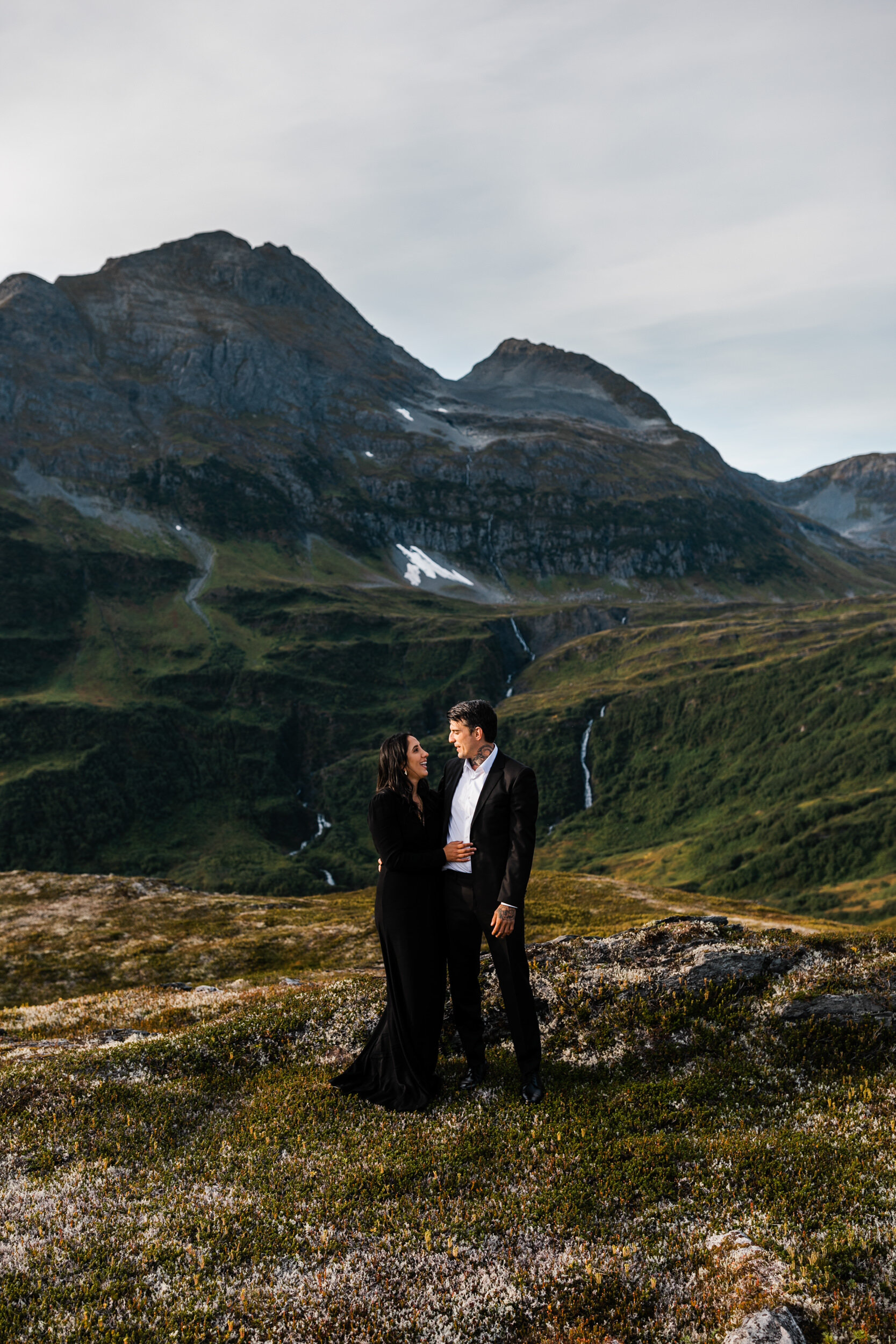 Alaska Engagement | Helicopter Exploration of Tundra | The Hearnes Photography