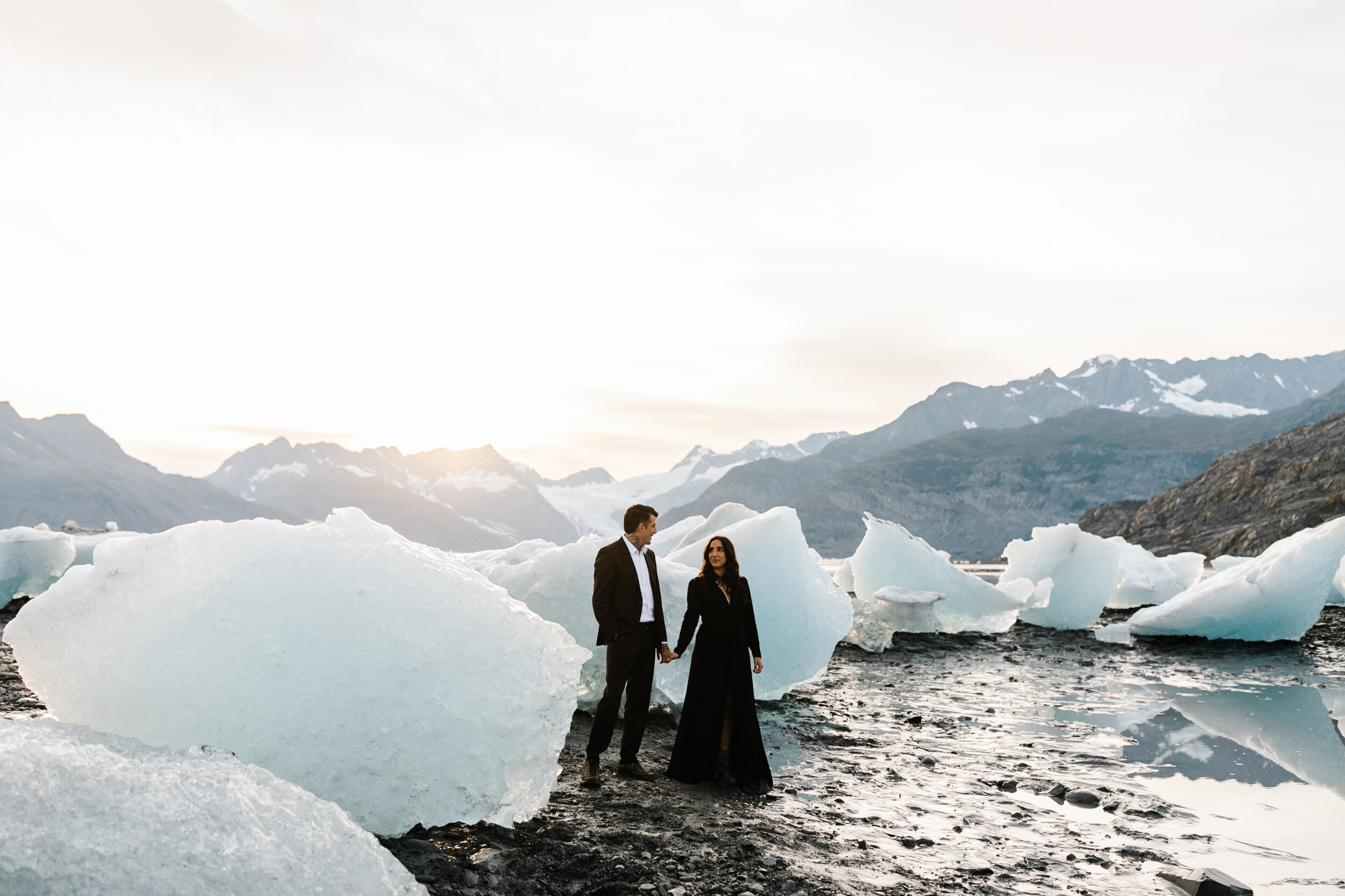 Alaska Adventure Session | Icebergs and Glaciers | The Hearnes Photography