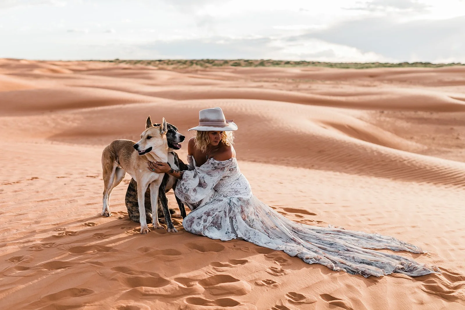 RUE DE SEINE DRESS INSPIRATION WITH BRIANNA MADIA IN THE SAND DUNES | | Part 2