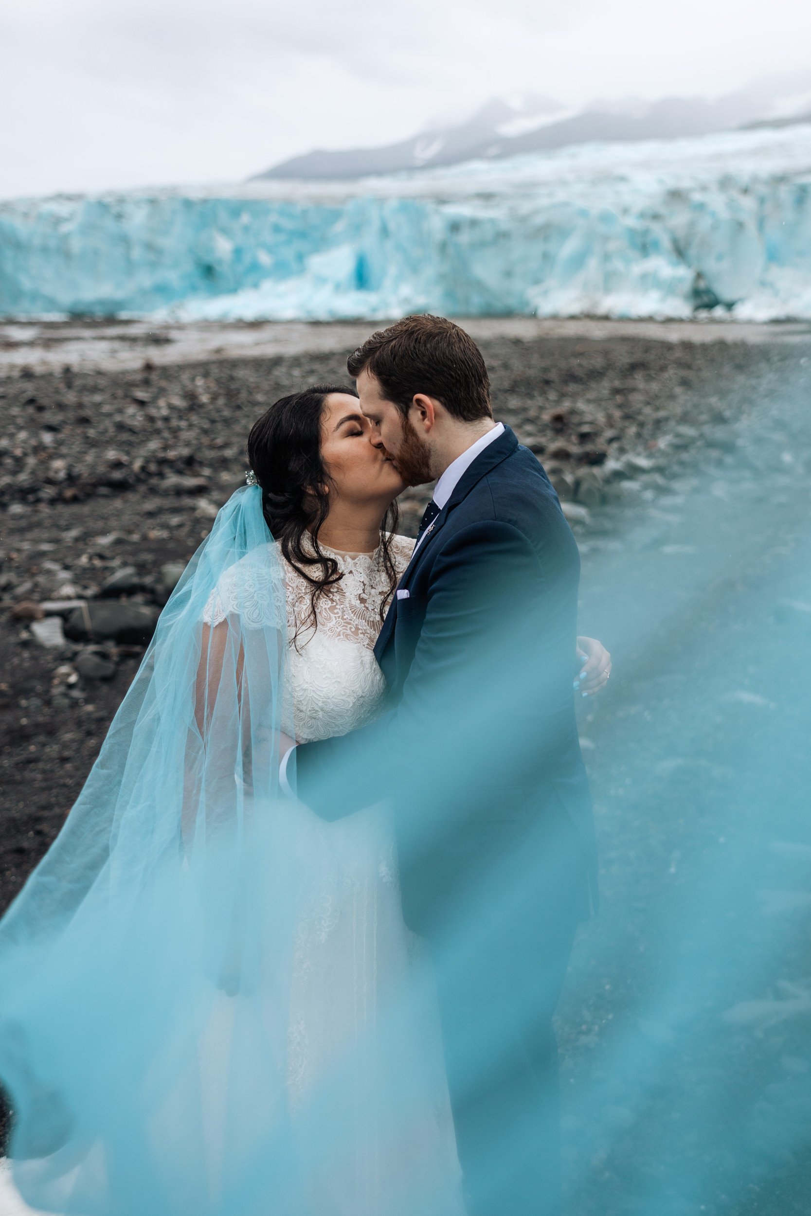 Fall Helicopter Elopement in Alaska