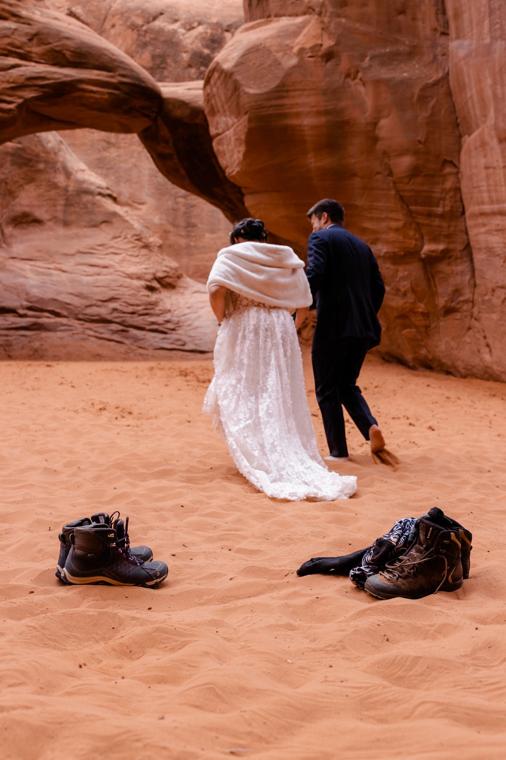 Arches National Park Wedding | The Hearnes Adventure Photography