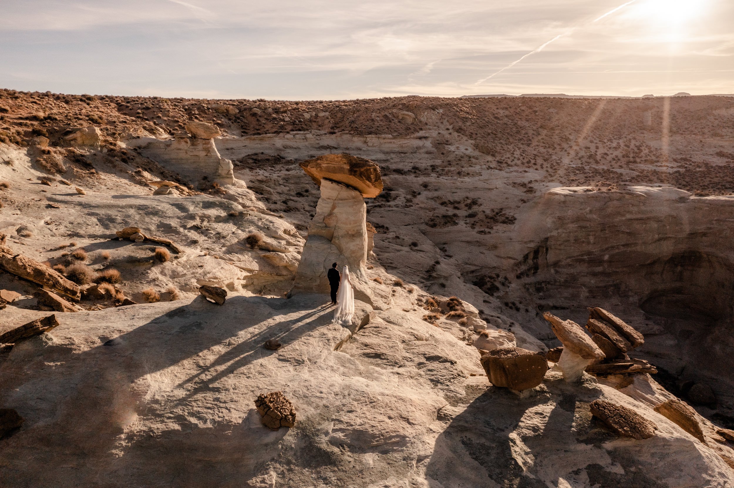 Page, Arizona Lake Powell Adventure Elopement | The Hearnes Wedding Photography