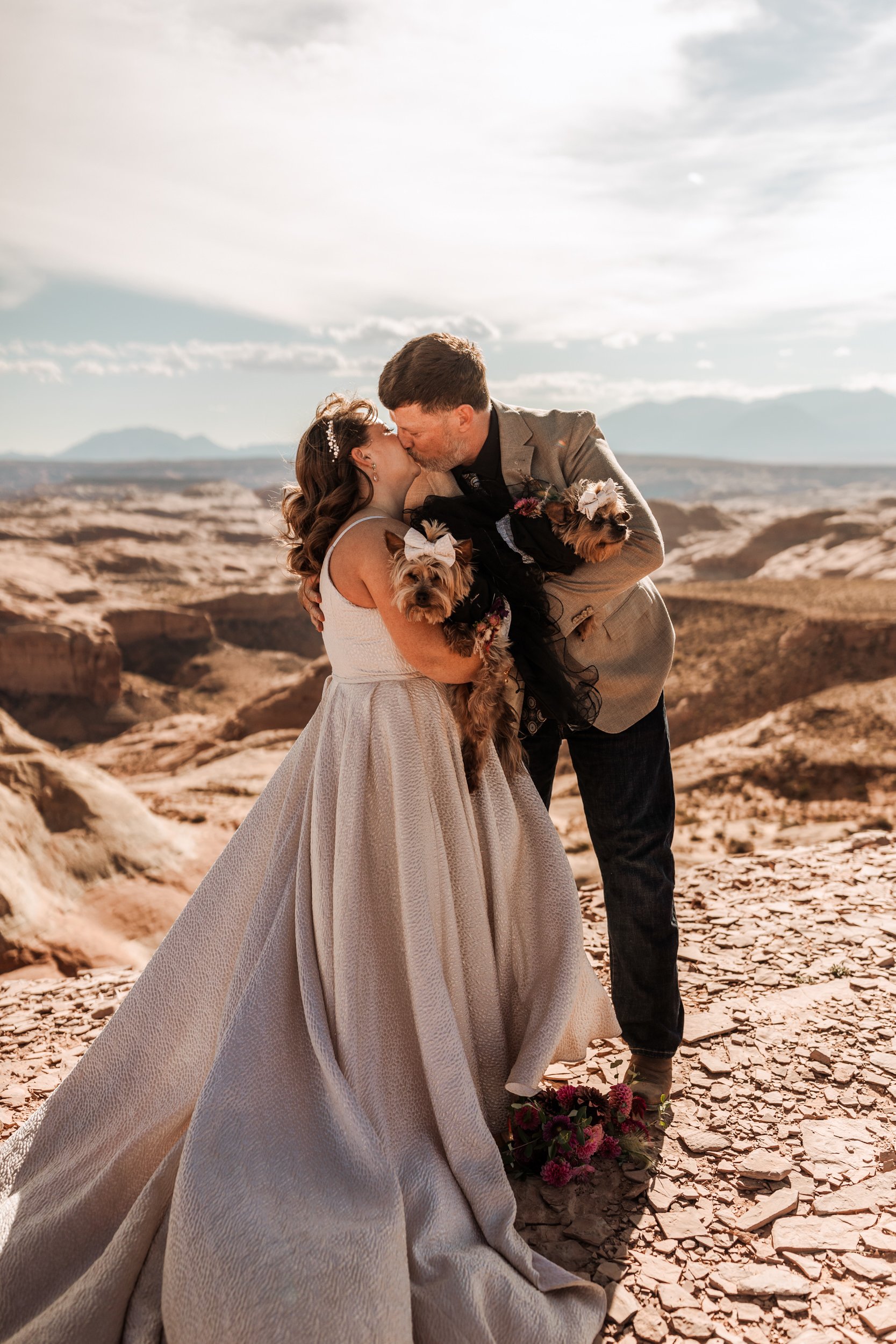 Moab, Utah Airplane Aviation Backcountry Elopement | The Hearnes Adventure Photography