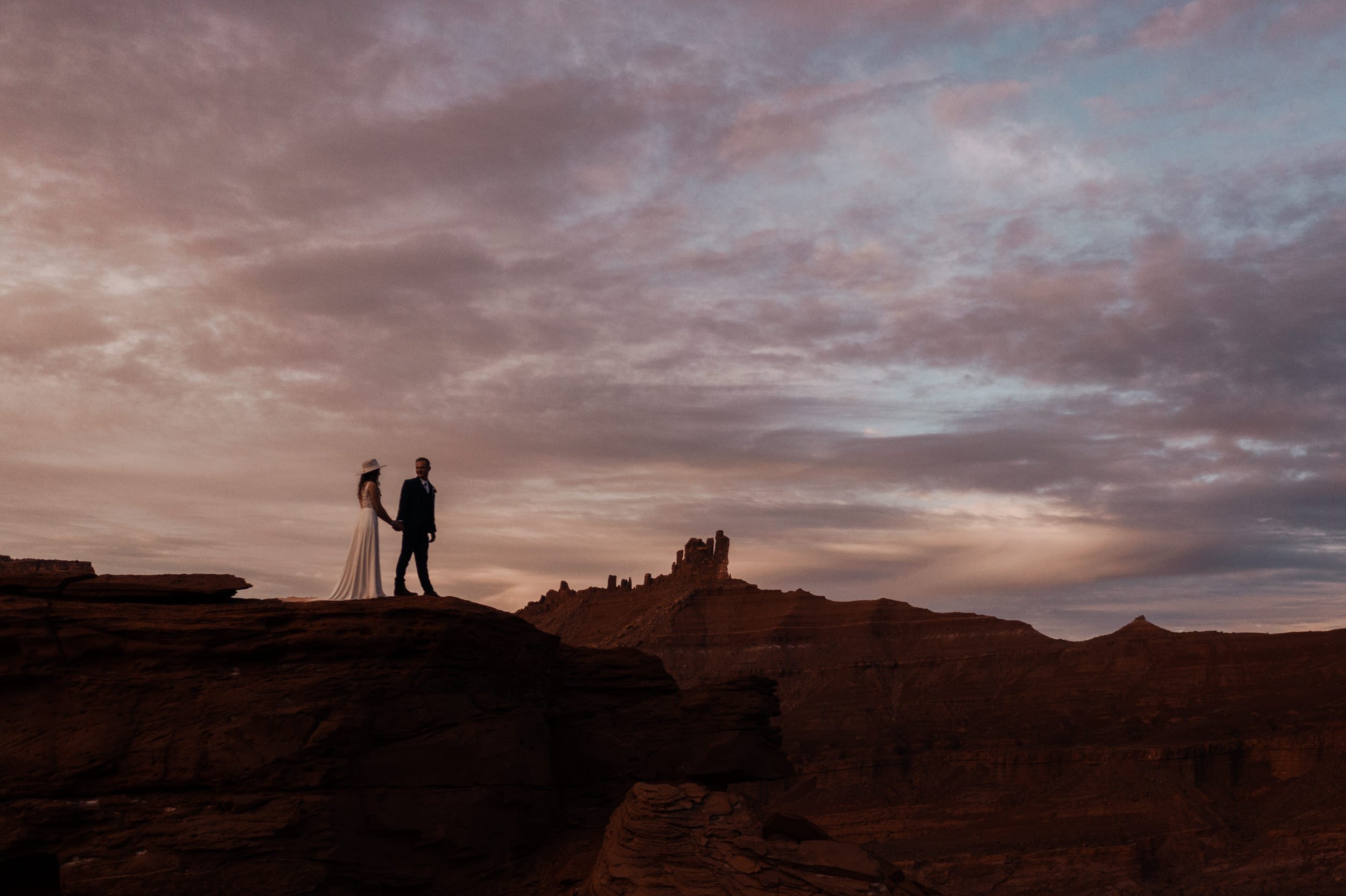 Moab, Utah Desert Elopement | The Hearnes Adventure Wedding Photography