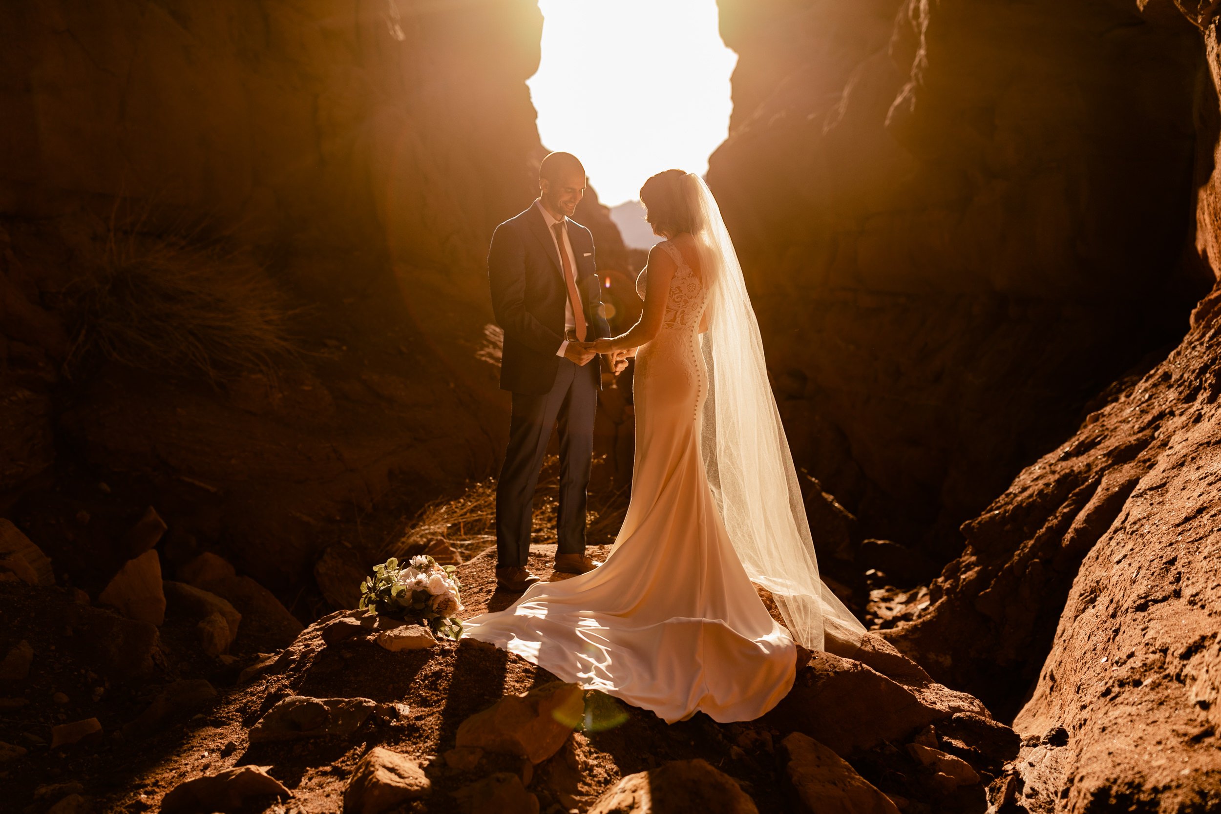 Moab, Utah Desert Elopement | The Hearnes Adventure Wedding Photography