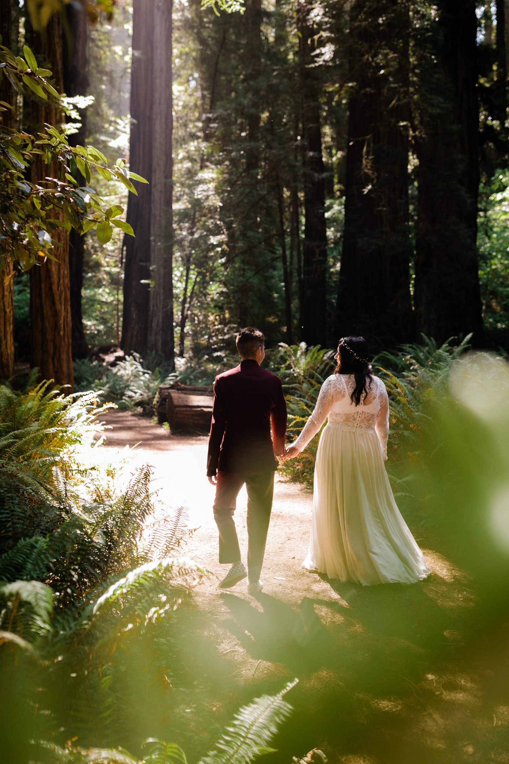 Redwoods National Park Elopement | LGBTQ+ Wedding | The Hearnes Adventure Photography