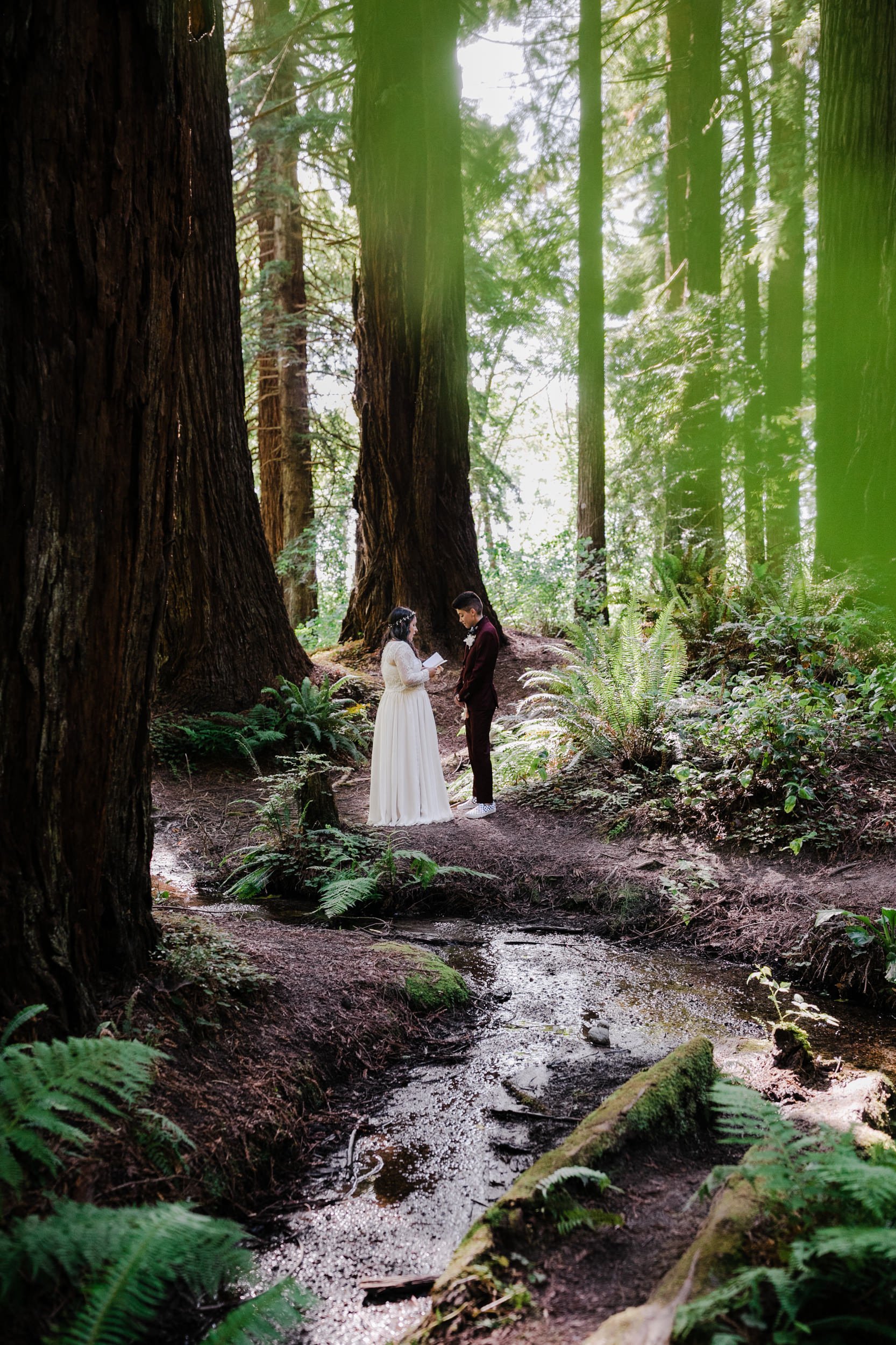 Redwoods National Park Elopement | LGBTQ+ Wedding | The Hearnes Adventure Photography