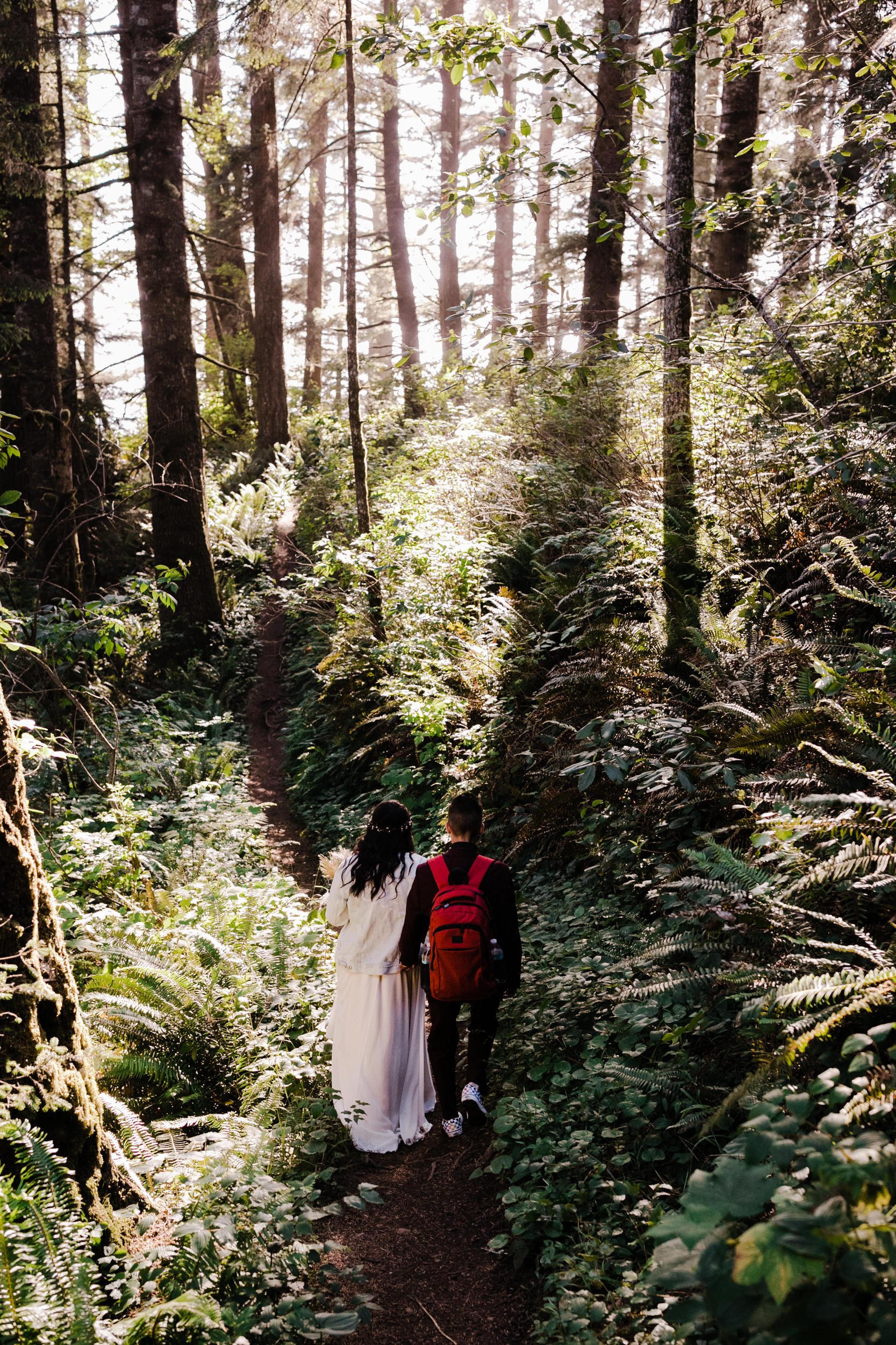 Redwoods National Park Elopement | Lesbian Wedding Inspiration | The Hearnes Adventure Photography