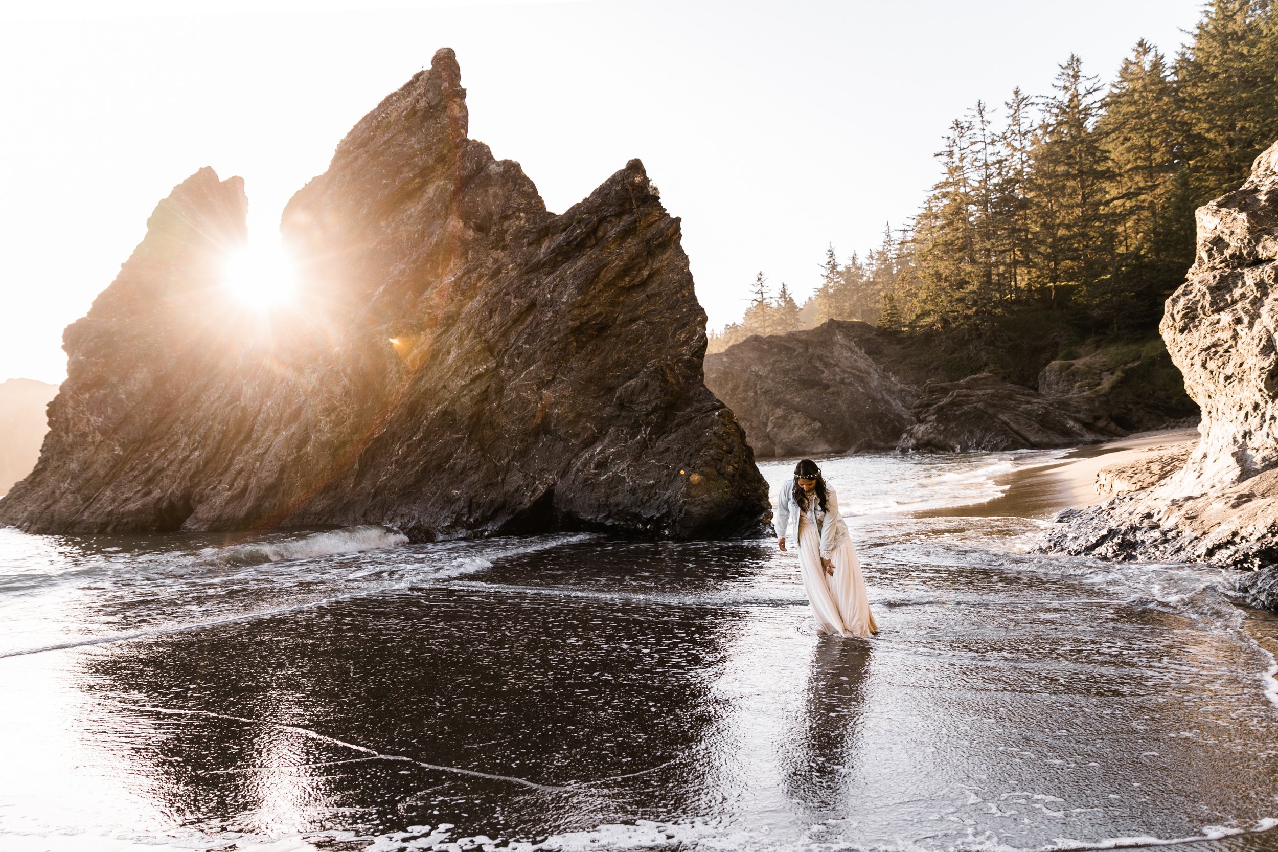 Redwoods National Park Elopement | Lesbian Wedding Inspiration | The Hearnes Adventure Photography