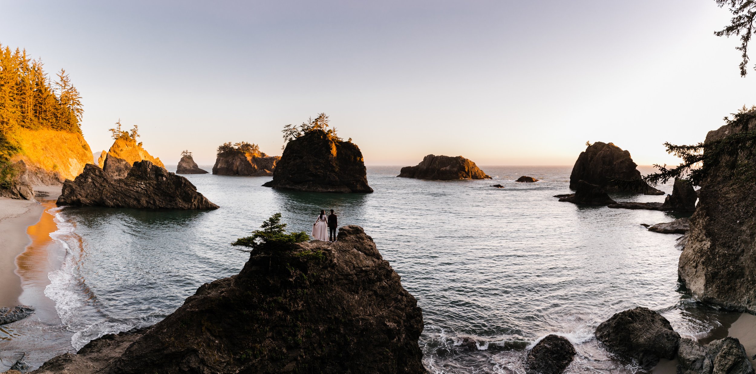 Redwoods National Park Elopement | Lesbian Wedding Inspiration | The Hearnes Adventure Photography