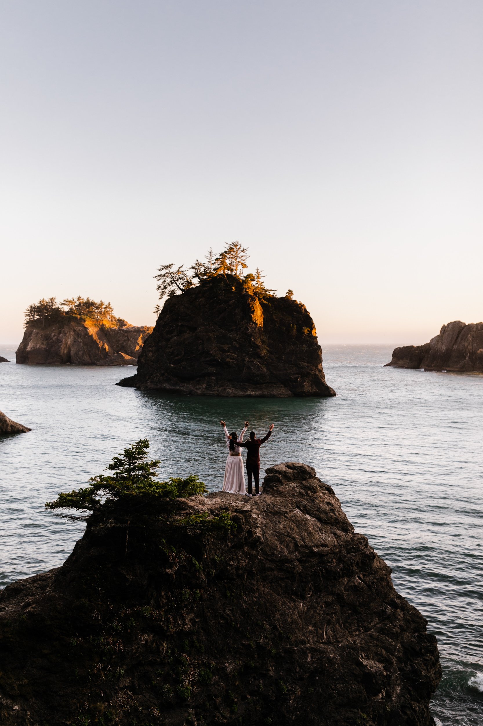 Redwoods National Park Elopement | Lesbian Wedding Inspiration | The Hearnes Adventure Photography