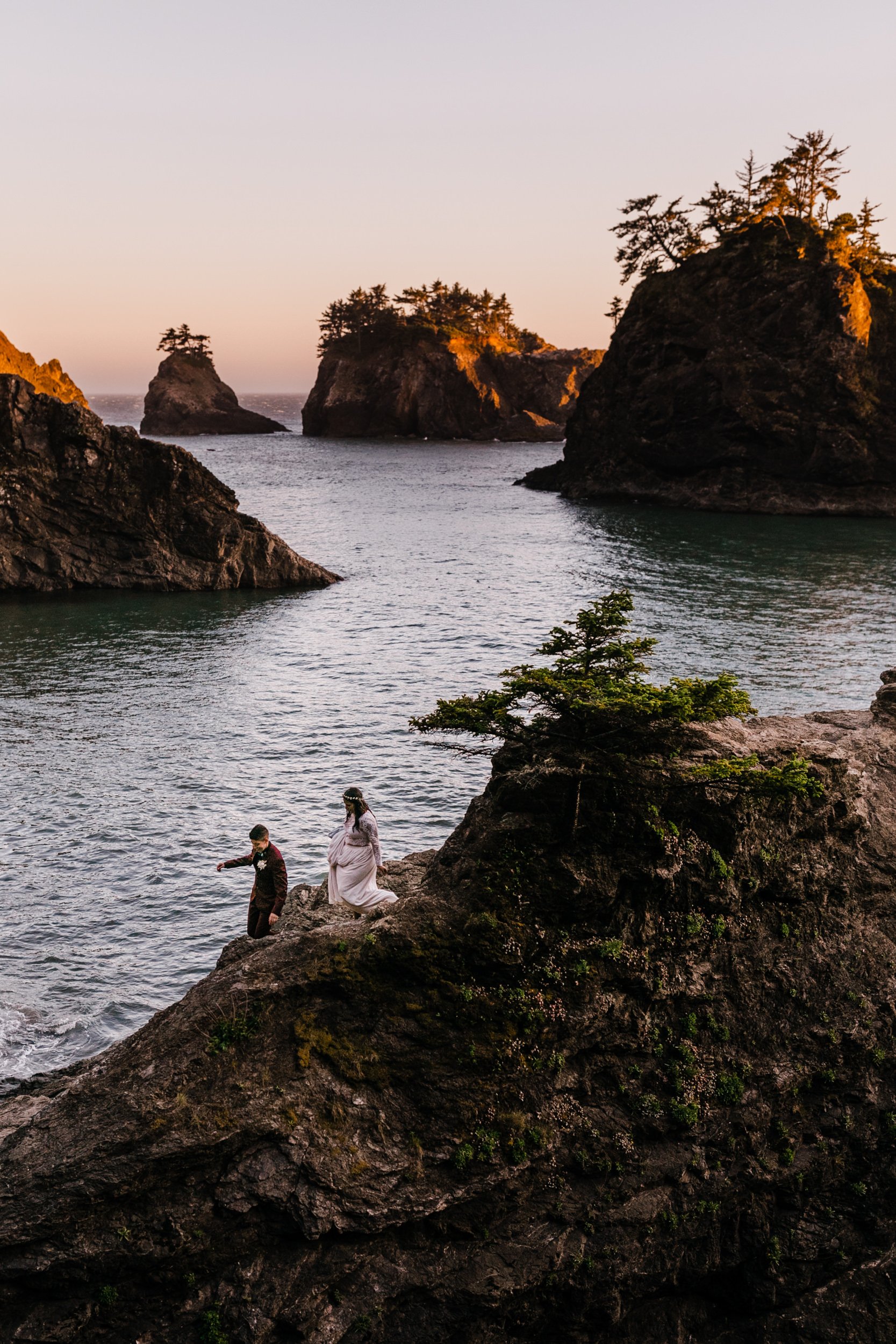 Redwoods National Park Elopement | Lesbian Wedding Inspiration | The Hearnes Adventure Photography