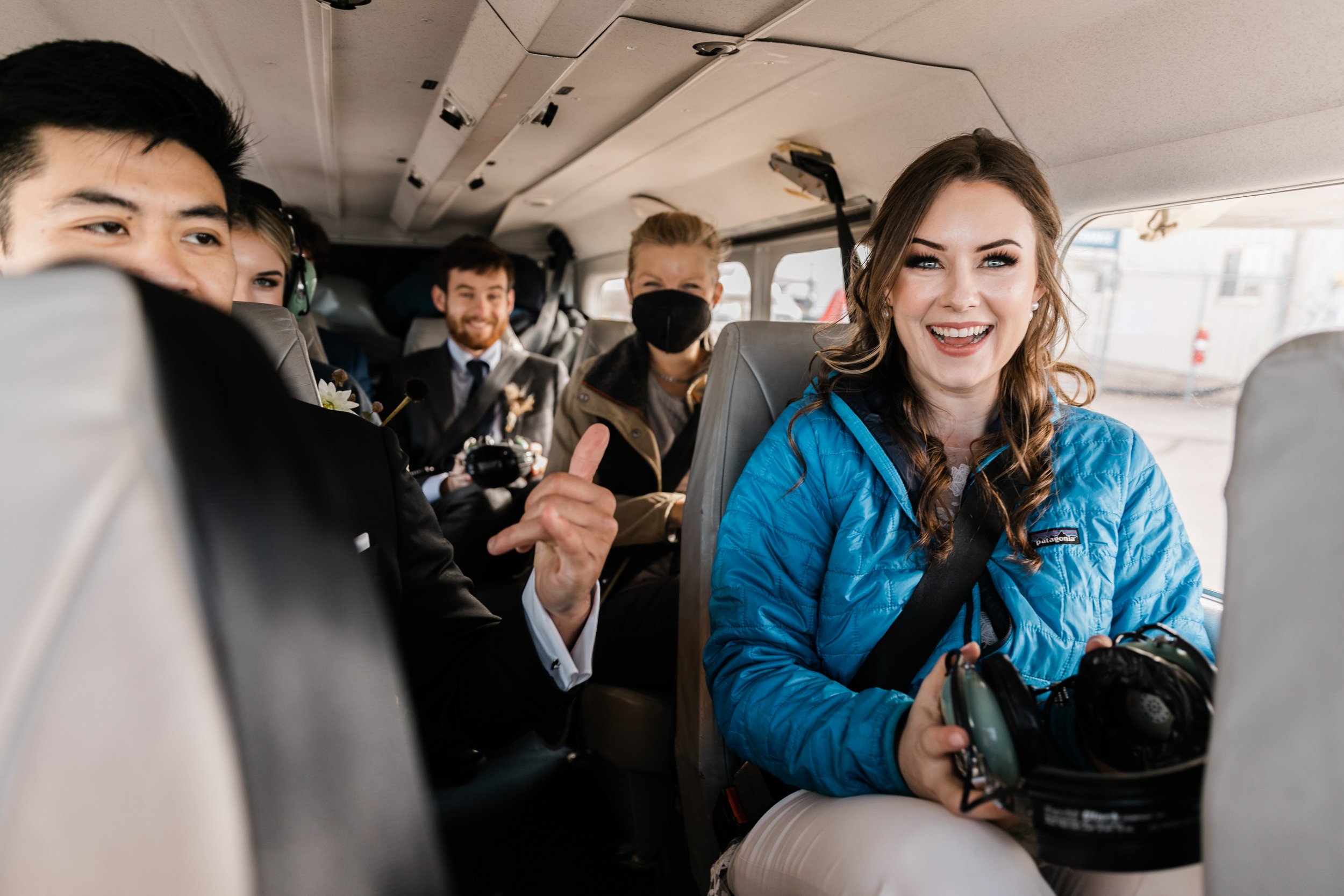 Backcountry Airplane Flight Tour Wedding in Moab, Utah | The Hearnes Adventure Photography