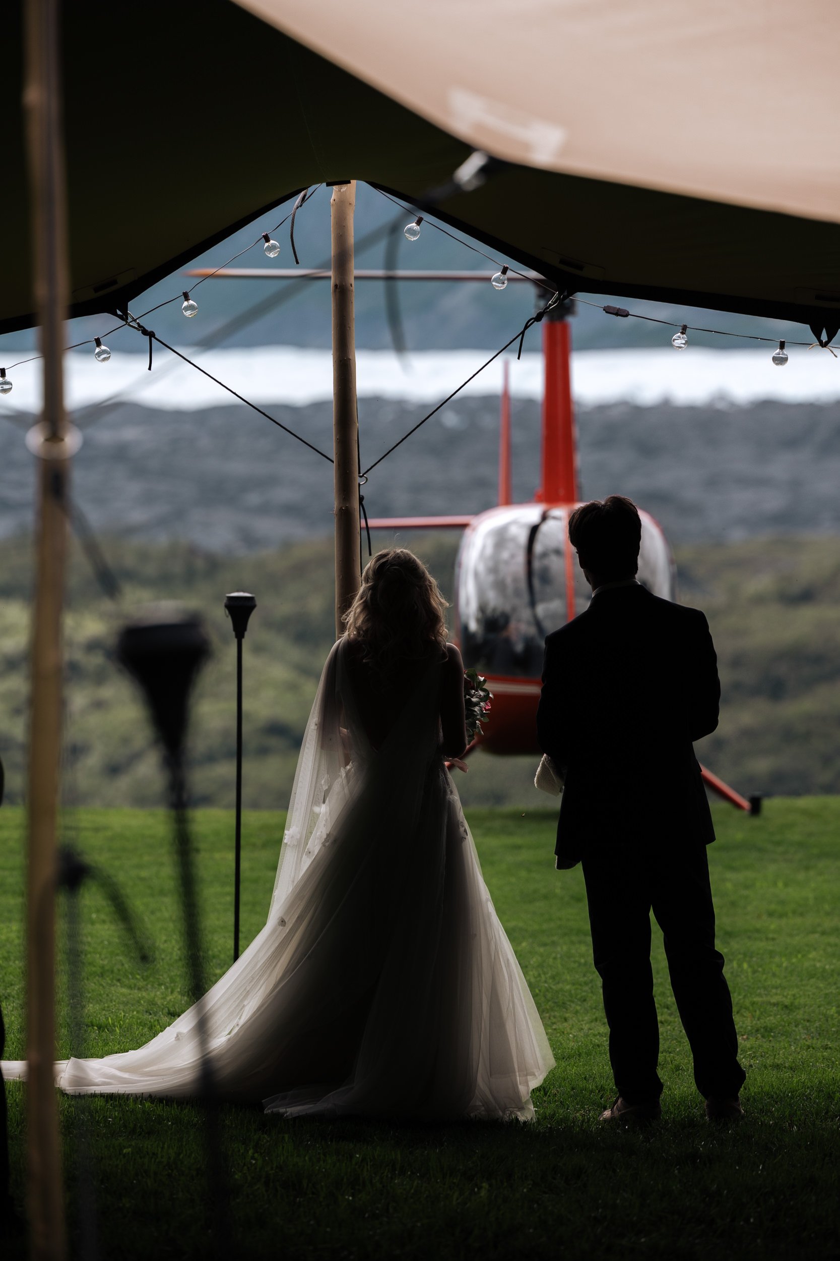 Intimate Family Elopement at Sheep Mountain Lodge in Alaska