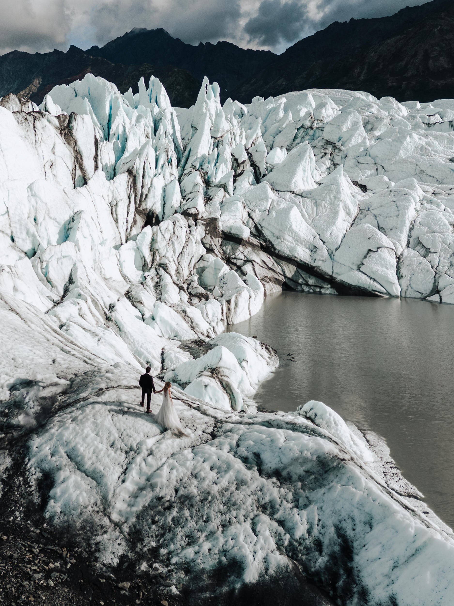 Alaska Glacier Trekking Elopement | The Hearnes Elopement Photography