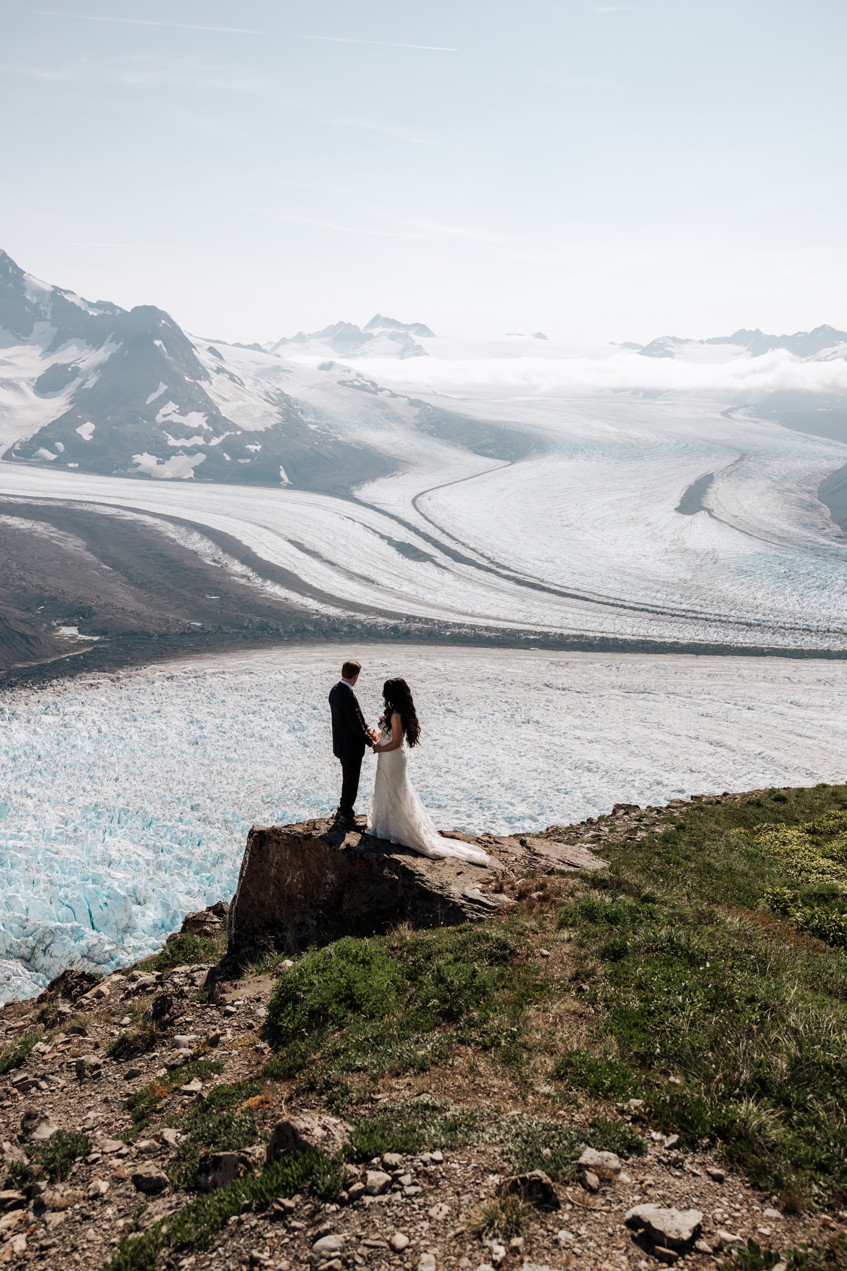 Alaska Helicopter Wedding Inspiration | The Hearnes Adventure Photography