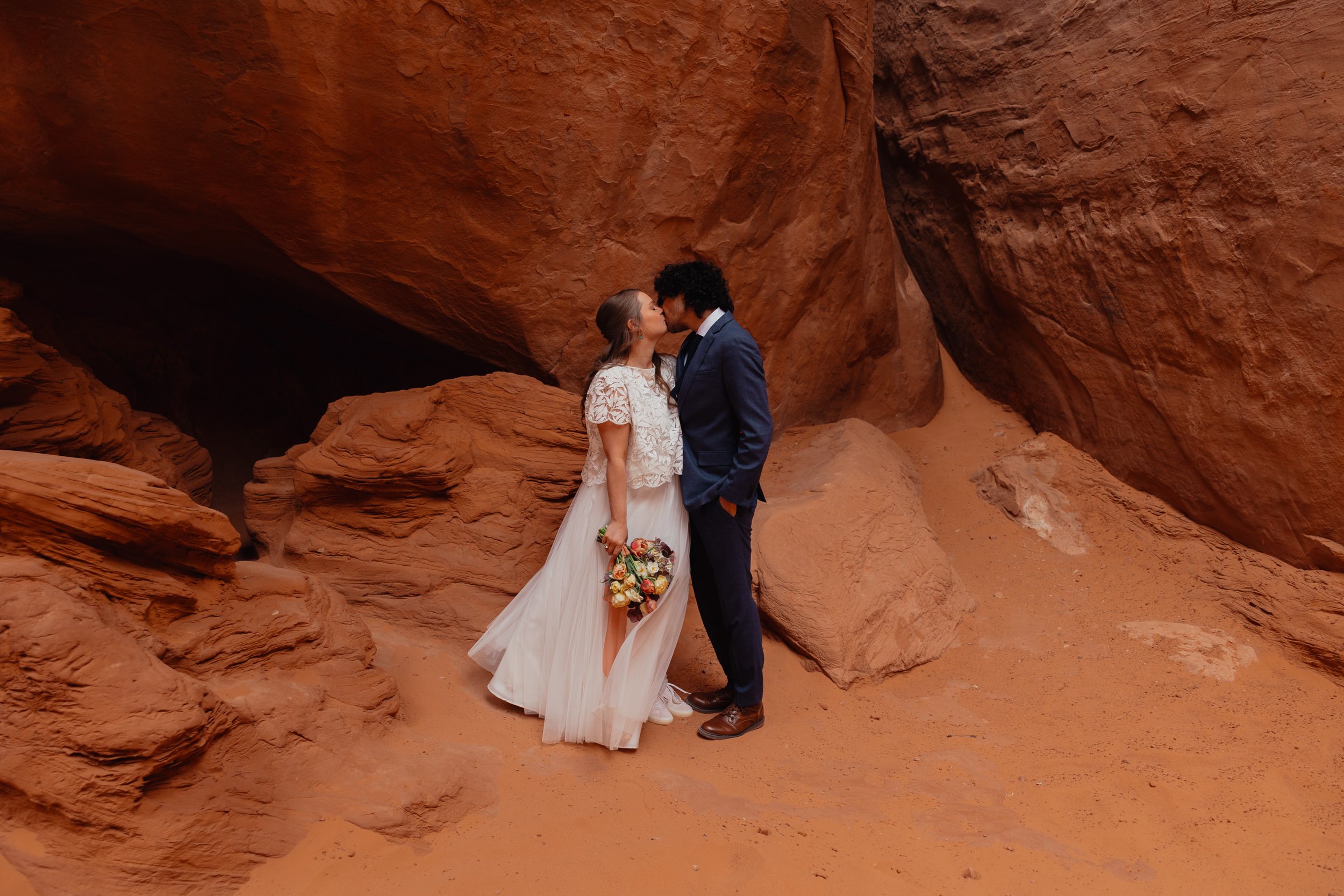 Arches National Park Elopement | Persian Wedding | The Hearnes Adventure Photography