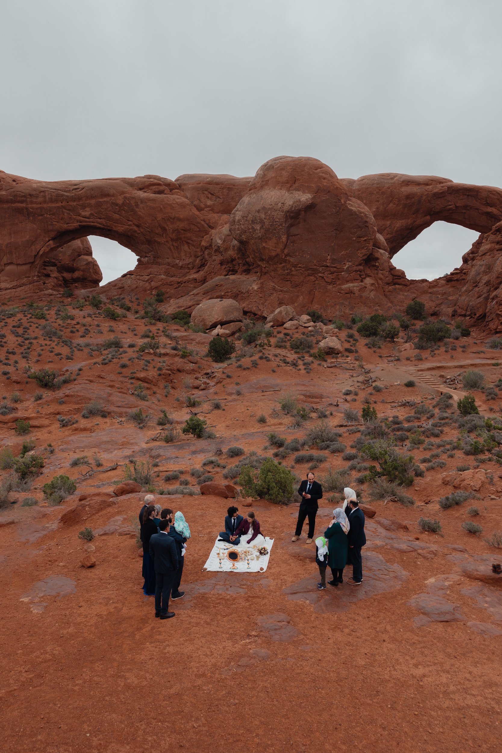 Arches National Park Elopement | Persian Wedding | The Hearnes Adventure Photography