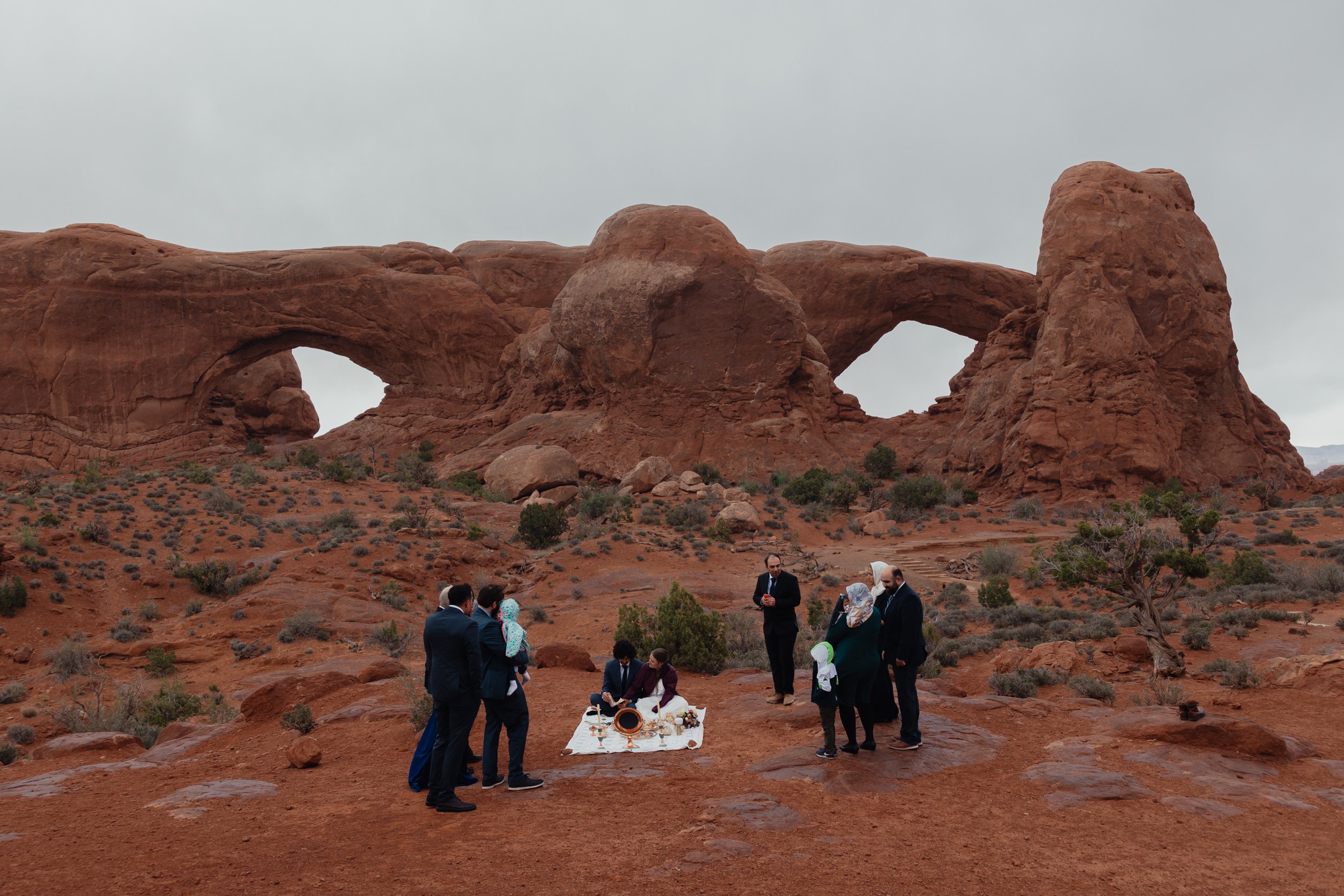 Arches National Park Elopement | Persian Wedding | The Hearnes Adventure Photography