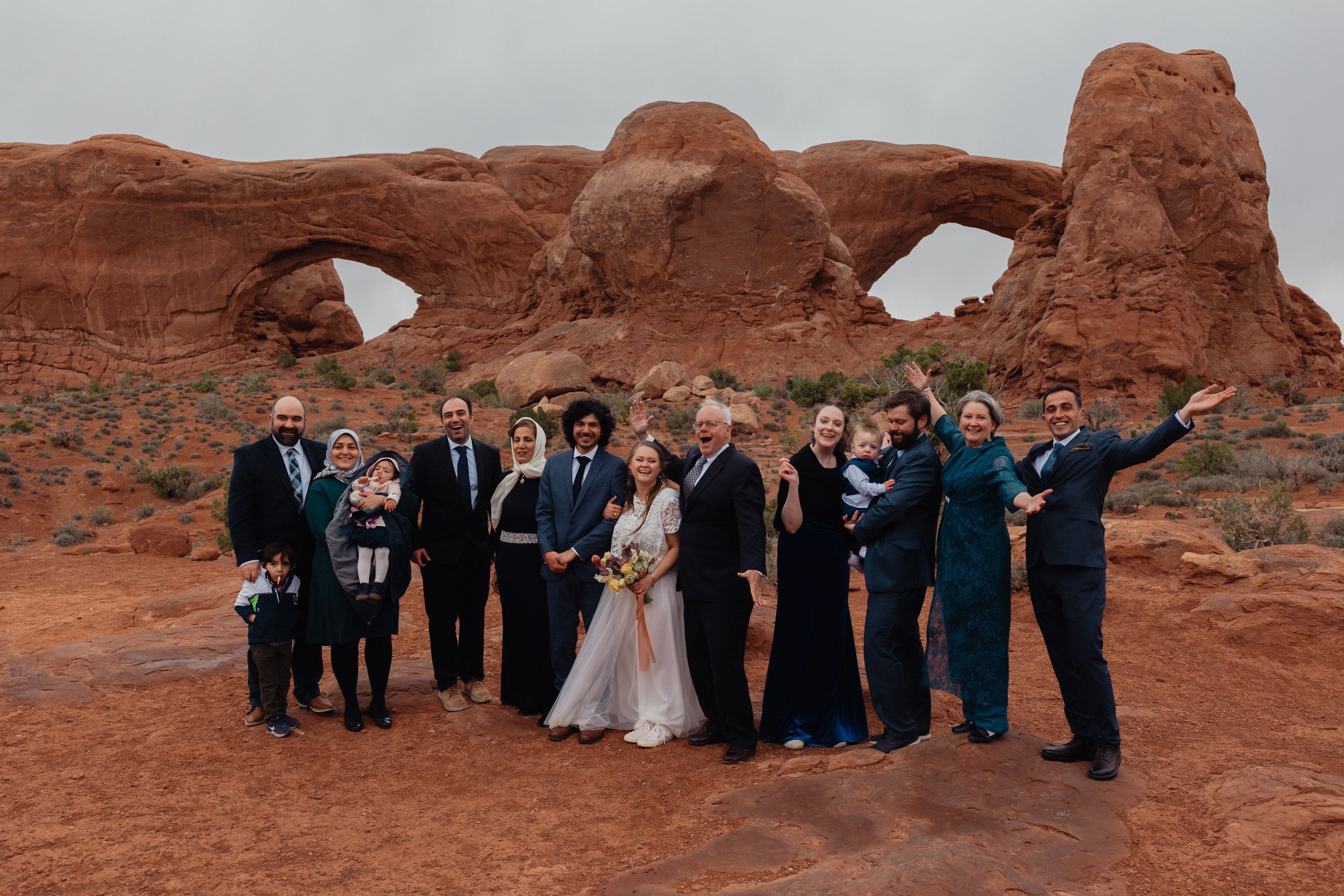 Arches National Park Elopement | Persian Wedding | The Hearnes Adventure Photography