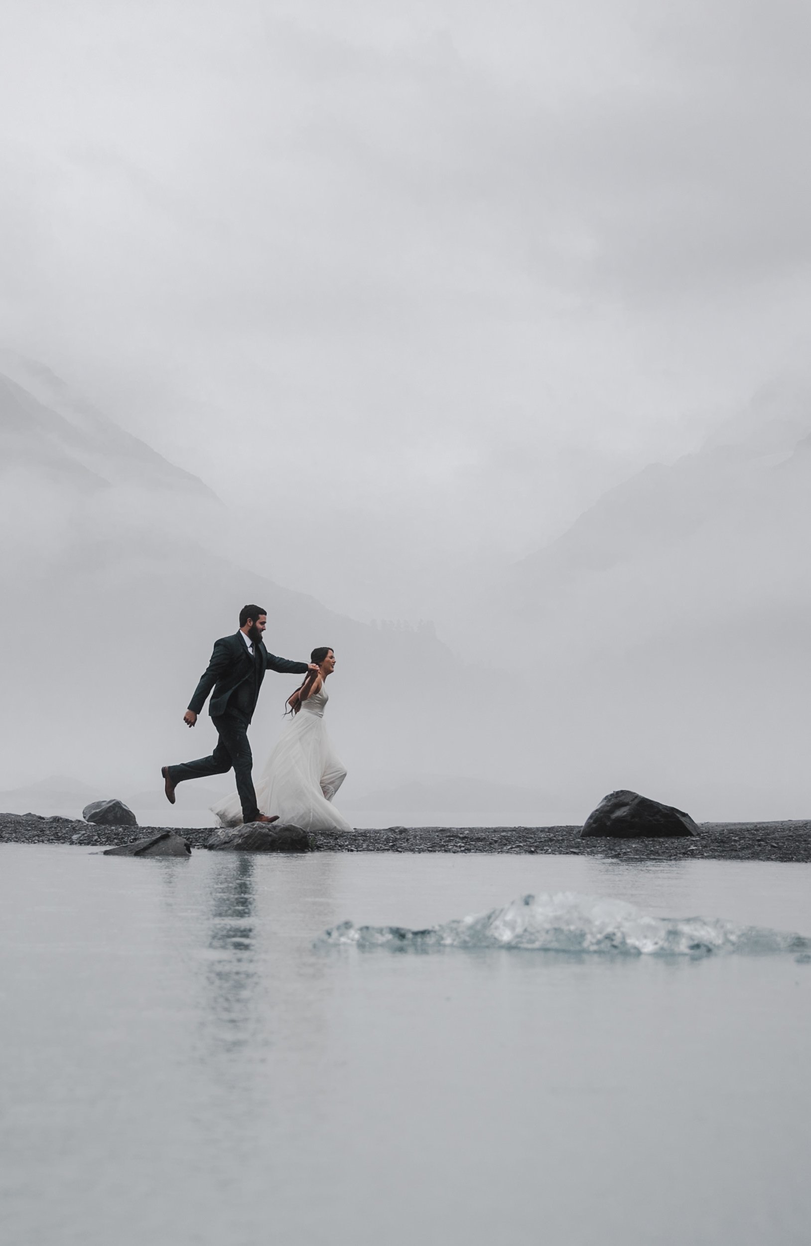 Rainy Elopement Day in Valdez, Alaska | The Hearnes Adventure Photography