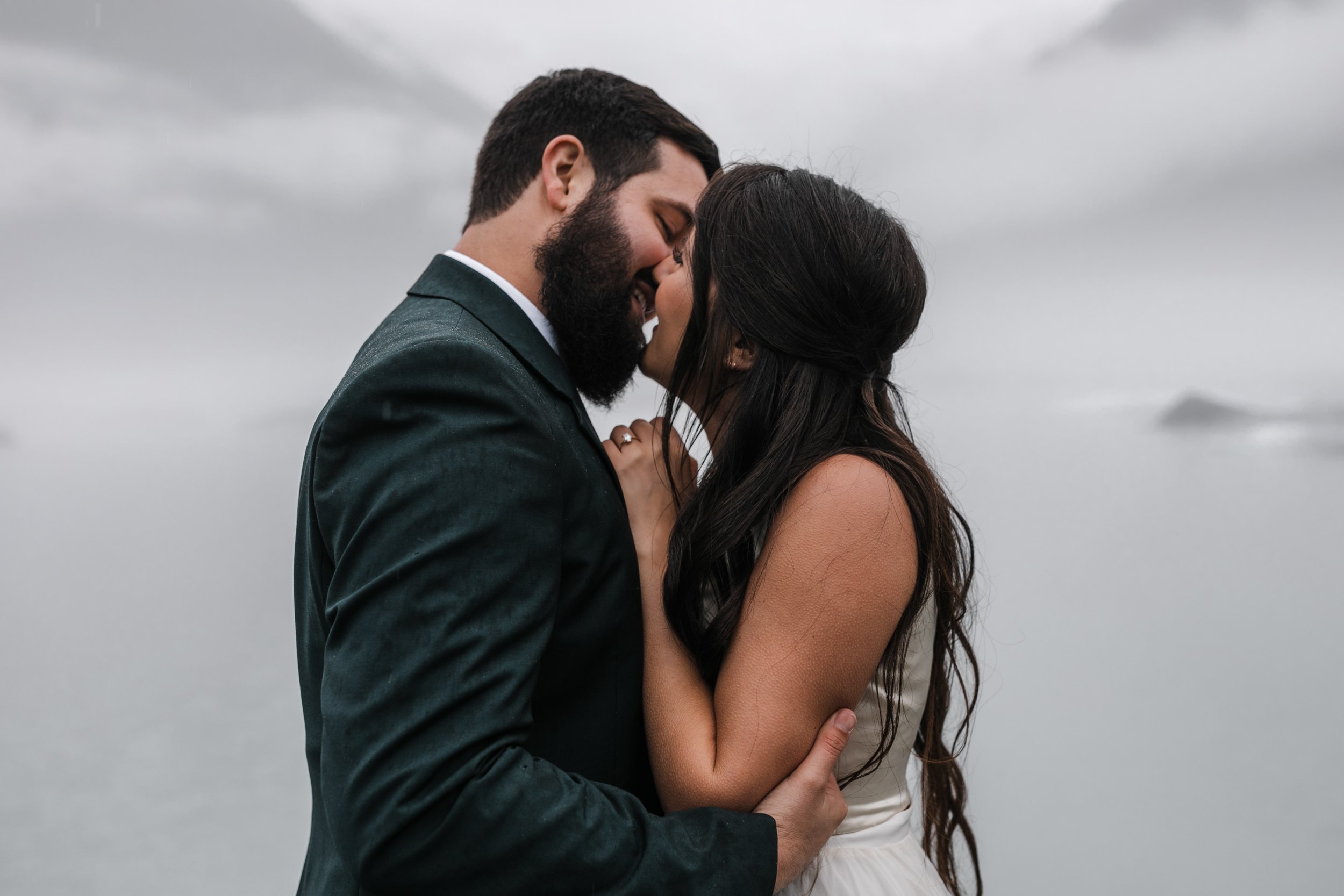 Rainy Elopement Day in Valdez, Alaska | The Hearnes Adventure Photography