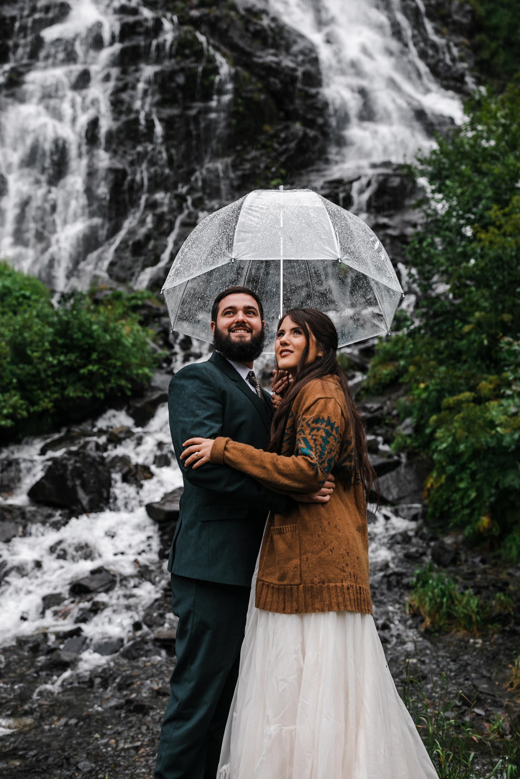 Rainy Elopement Day in Valdez, Alaska | The Hearnes Adventure Photography