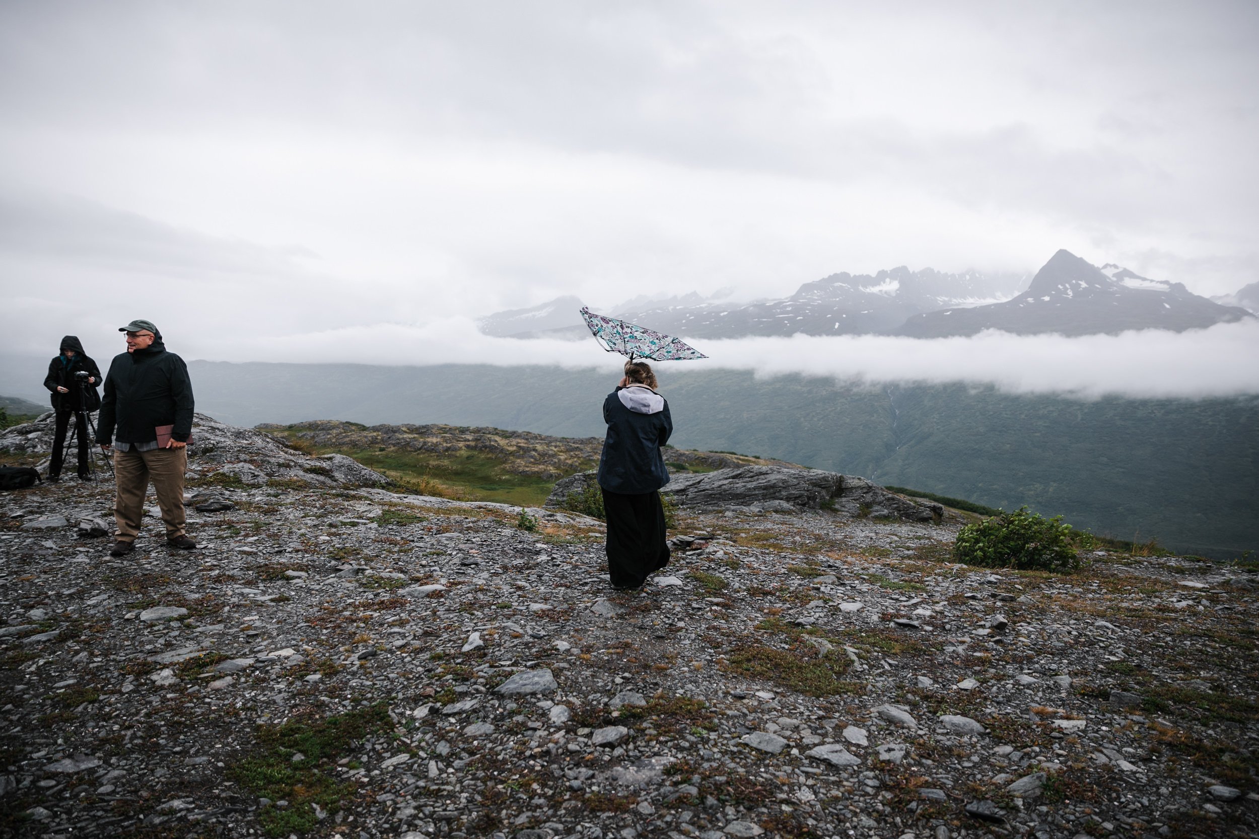 Rainy Elopement Day in Valdez, Alaska | The Hearnes Adventure Photography