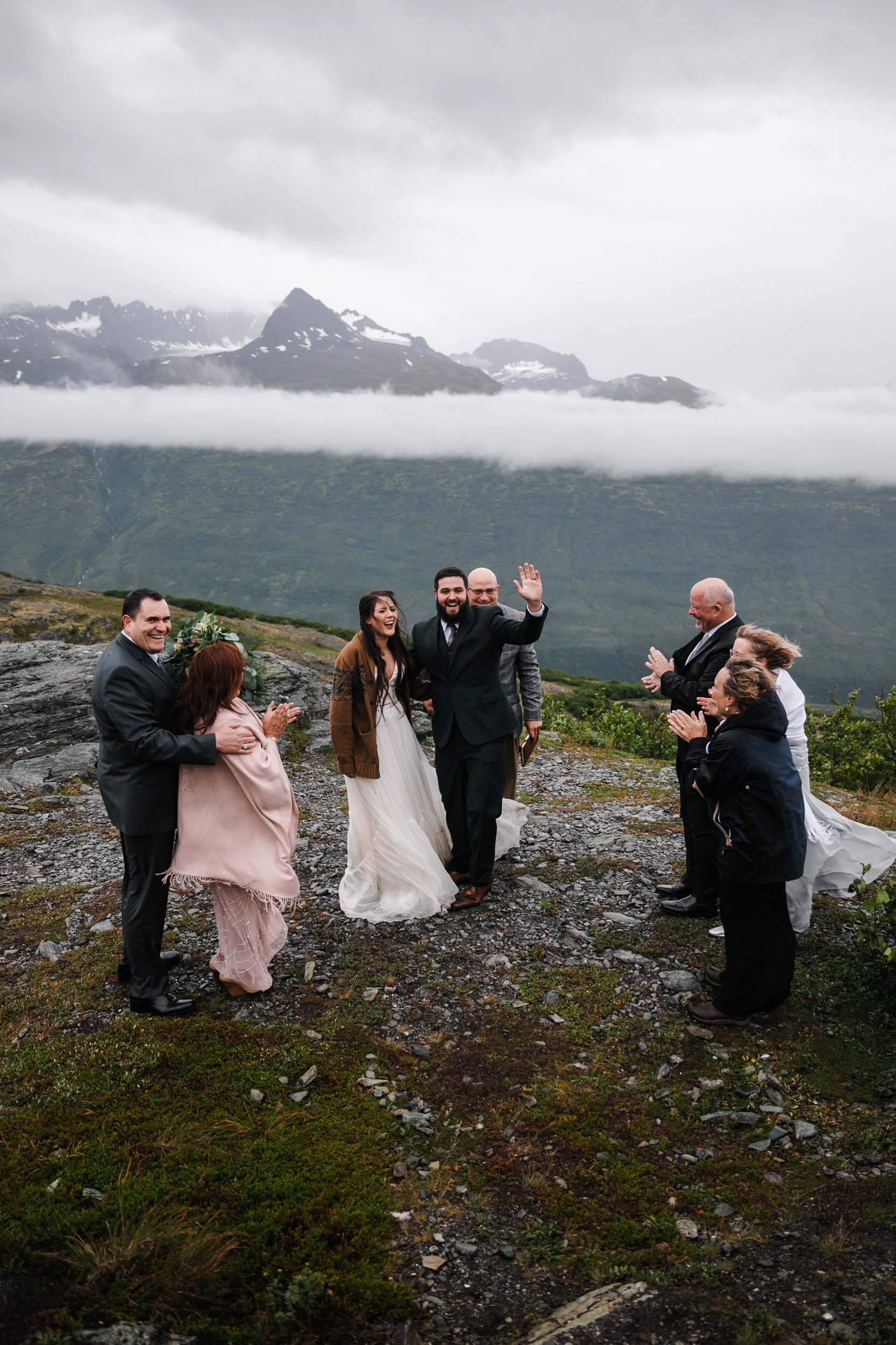 Rainy Elopement Day in Valdez, Alaska | The Hearnes Adventure Photography