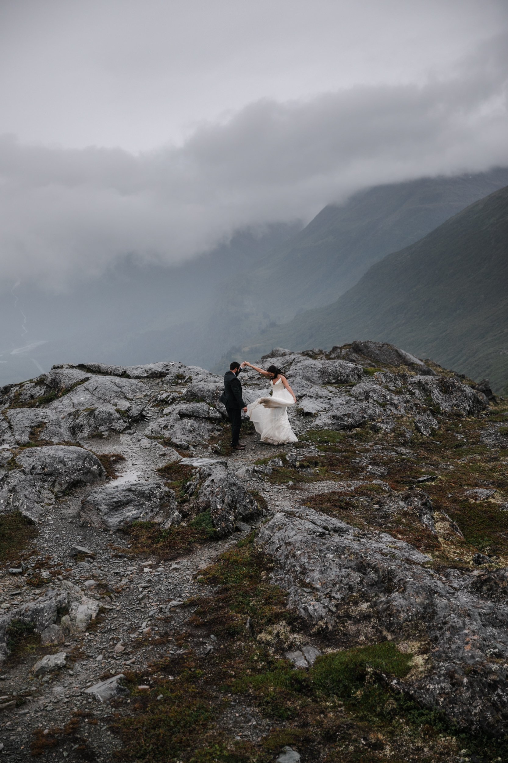 Rainy Elopement Day in Valdez, Alaska | The Hearnes Adventure Photography