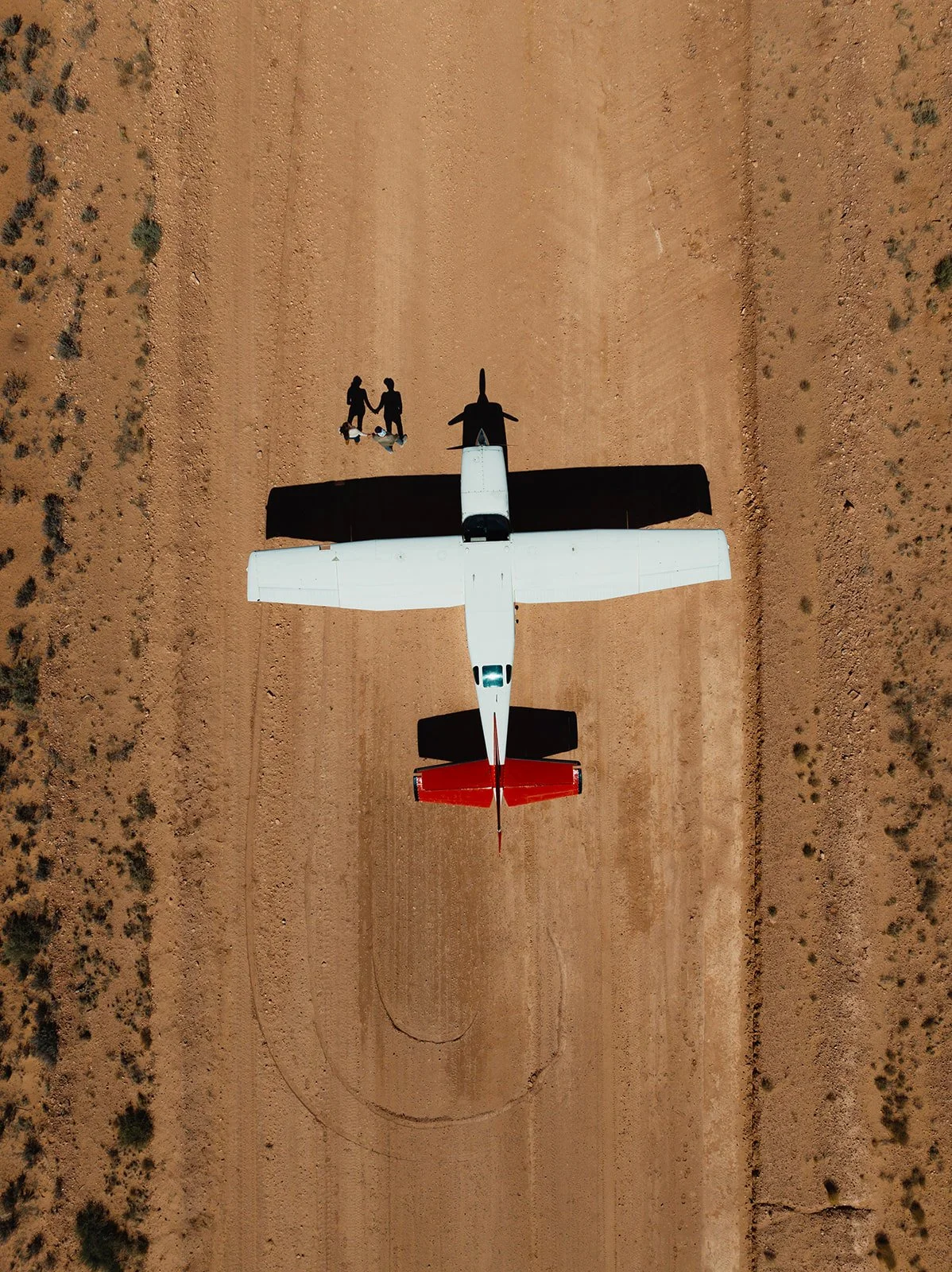 back country airstrip elopement in moab, utah with the hearnes