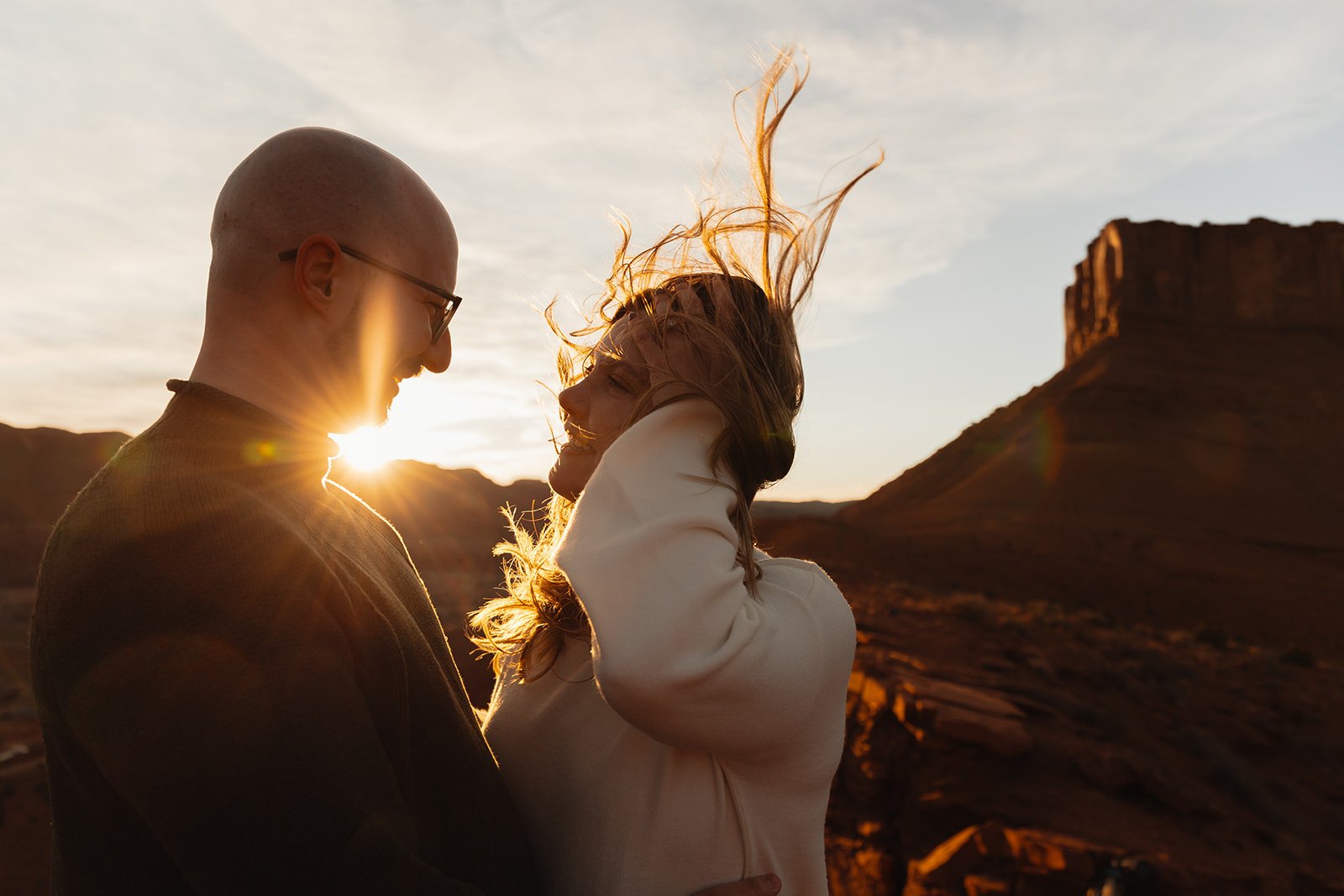 Canyonlands National park elopement with The Hearnes Adventure Photograph