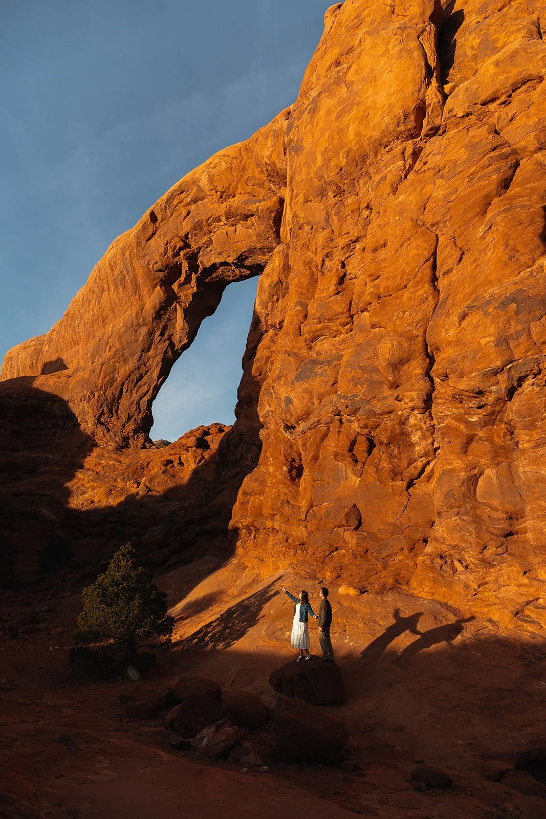 Moab, Utah elopement at Arches National Park | The Hearnes Adventure Photography
