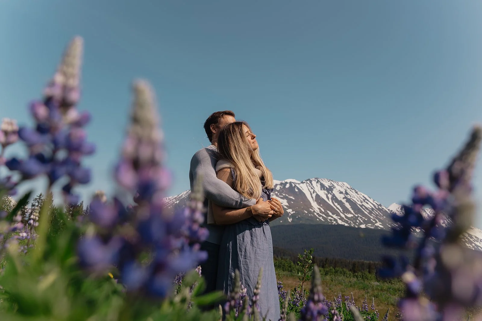 Sailboat in Alaska | The Hearnes Elopement Photography | Seward, AK engagement session