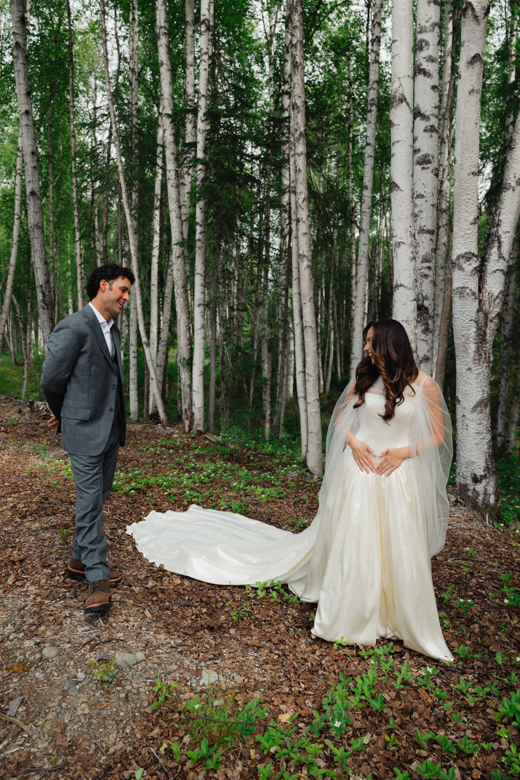 Mt. Denali Basecamp fly-in wedding in Alaska | The Hearnes Adventure Photography