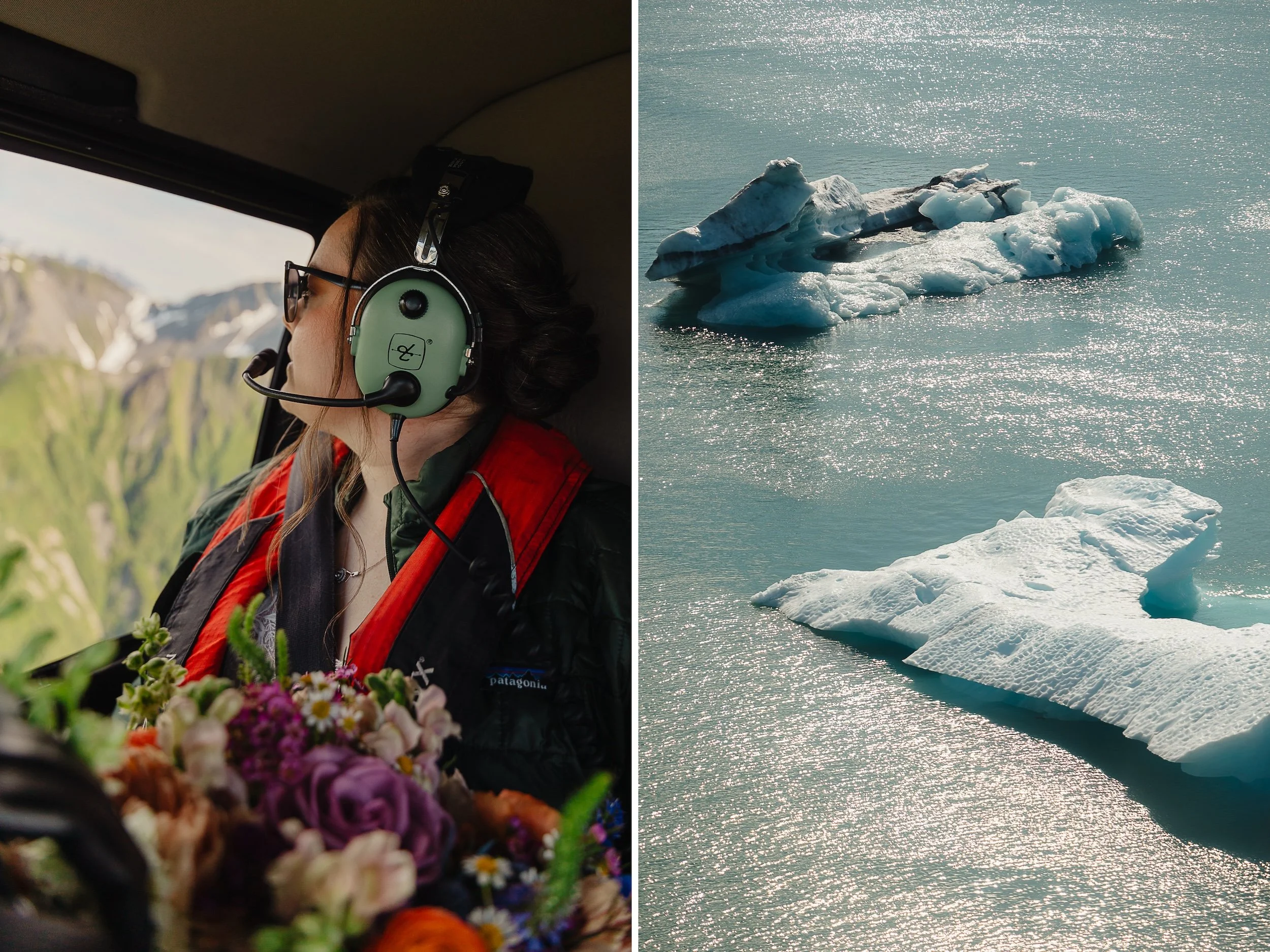 LGBTQ+ lesbian wedding in Seward, Alaska at Kenai Fjords National Park | The Hearnes Photography