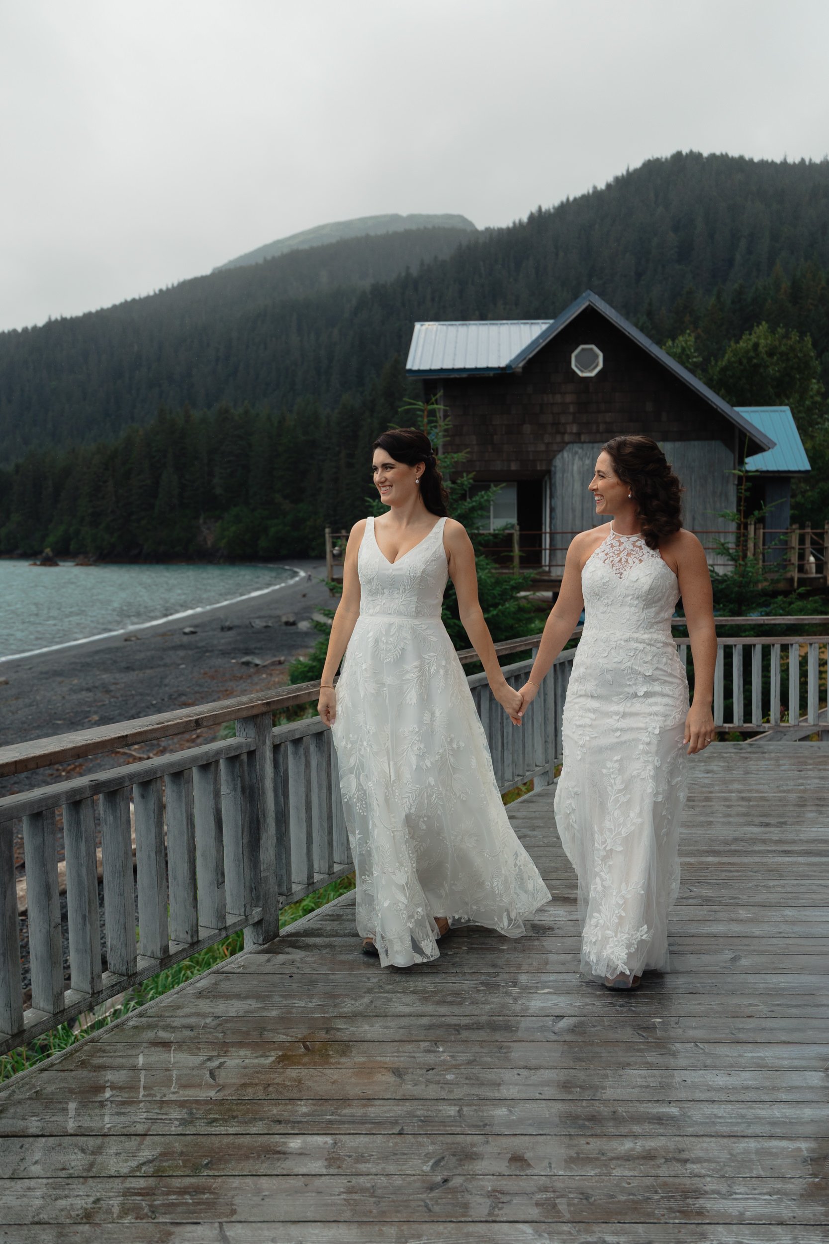 Seward, Alaska Helicopter Wedding with Orcas and Otters | Glacier Elopement with The Hearnes Adventure Photography