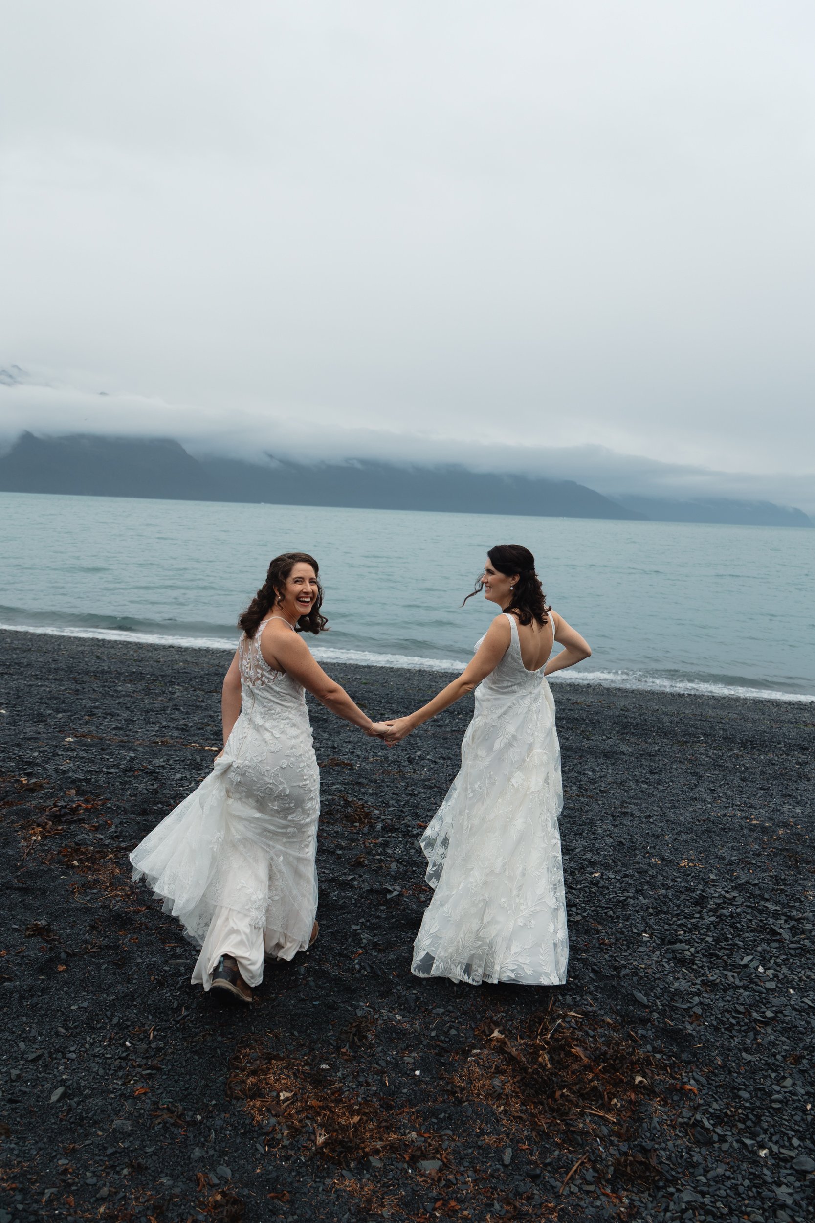 Seward, Alaska Helicopter Wedding with Orcas and Otters | Glacier Elopement with The Hearnes Adventure Photography