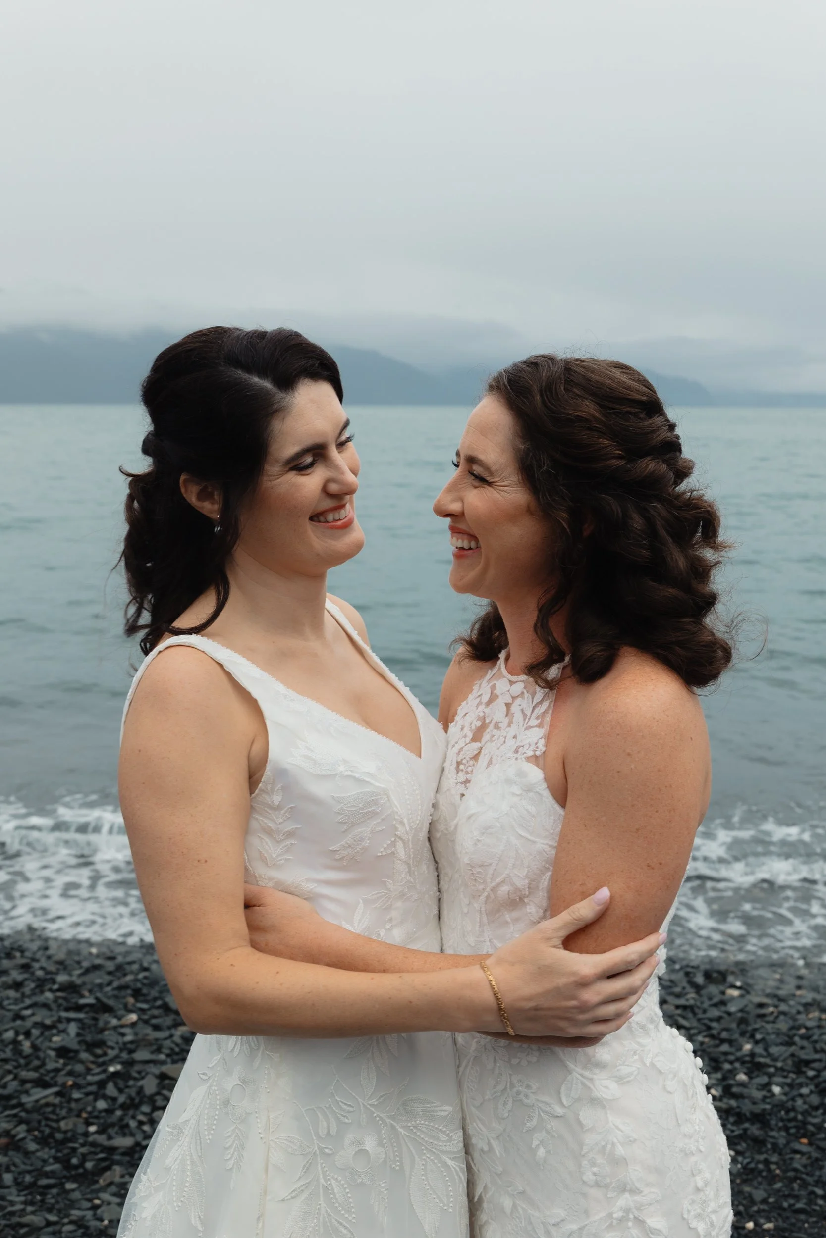 Seward, Alaska Helicopter Wedding with Orcas and Otters | Glacier Elopement with The Hearnes Adventure Photography
