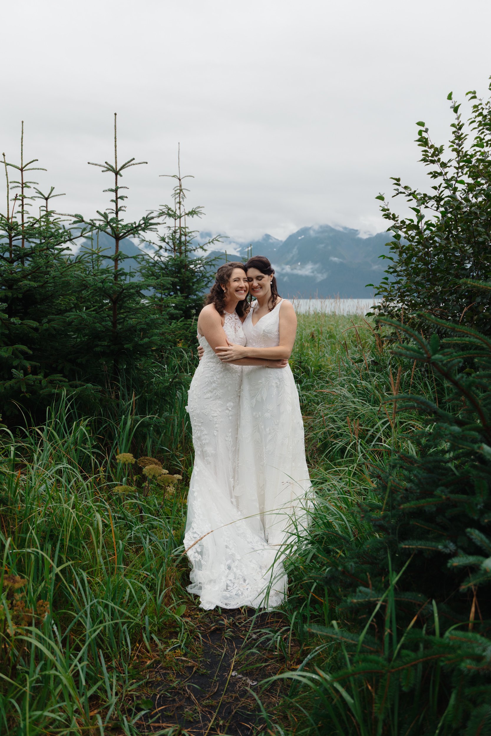 Seward, Alaska Helicopter Wedding with Orcas and Otters | Glacier Elopement with The Hearnes Adventure Photography