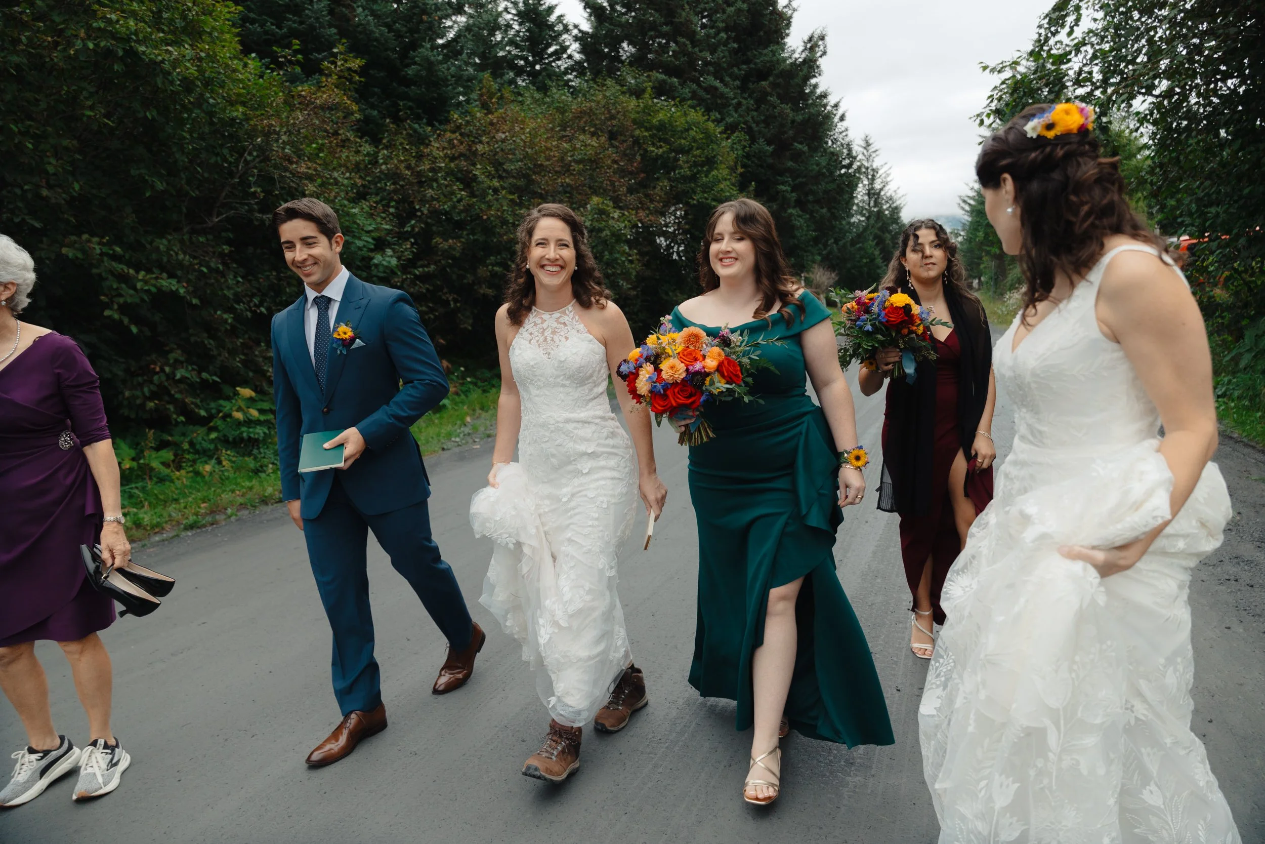 Seward, Alaska Helicopter Wedding with Orcas and Otters | Glacier Elopement with The Hearnes Adventure Photography