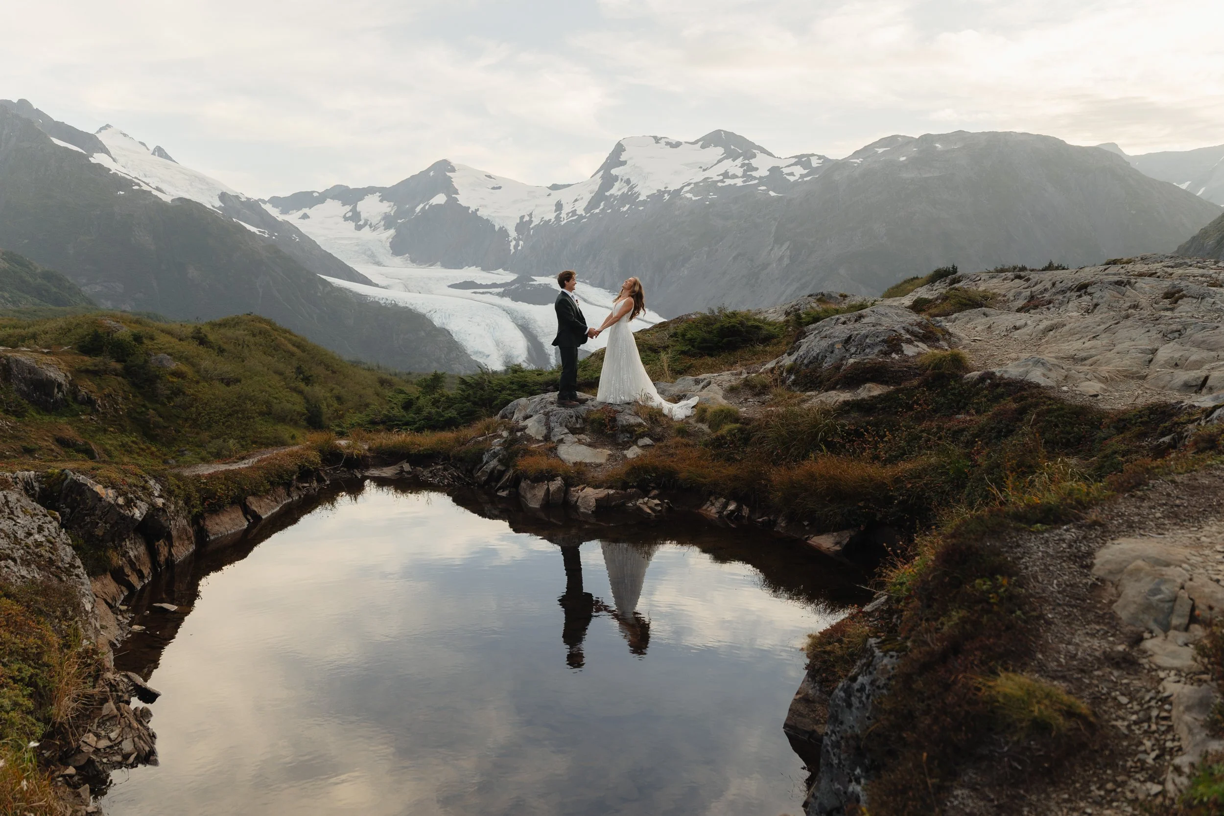 Marley + Jason’s Elopement in Alaska | Sneak Peek